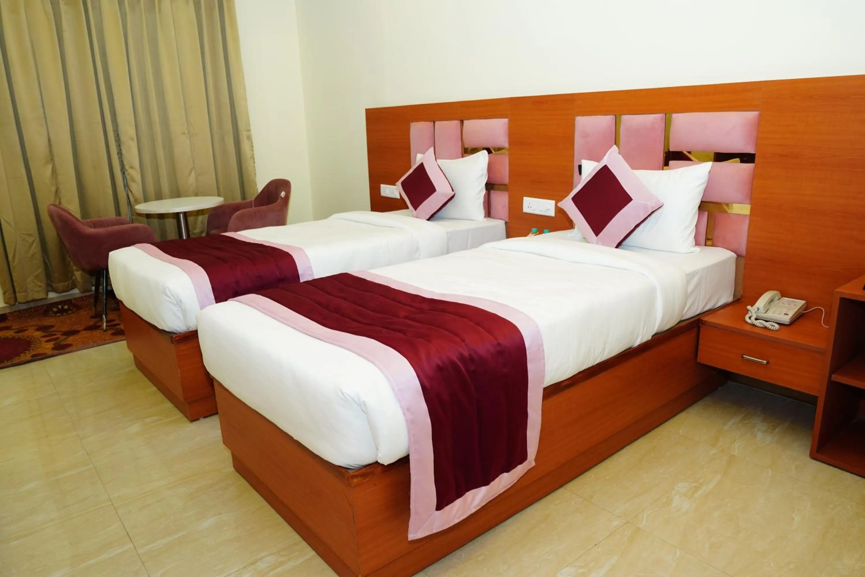 Bedroom, Bed in Twin Towers