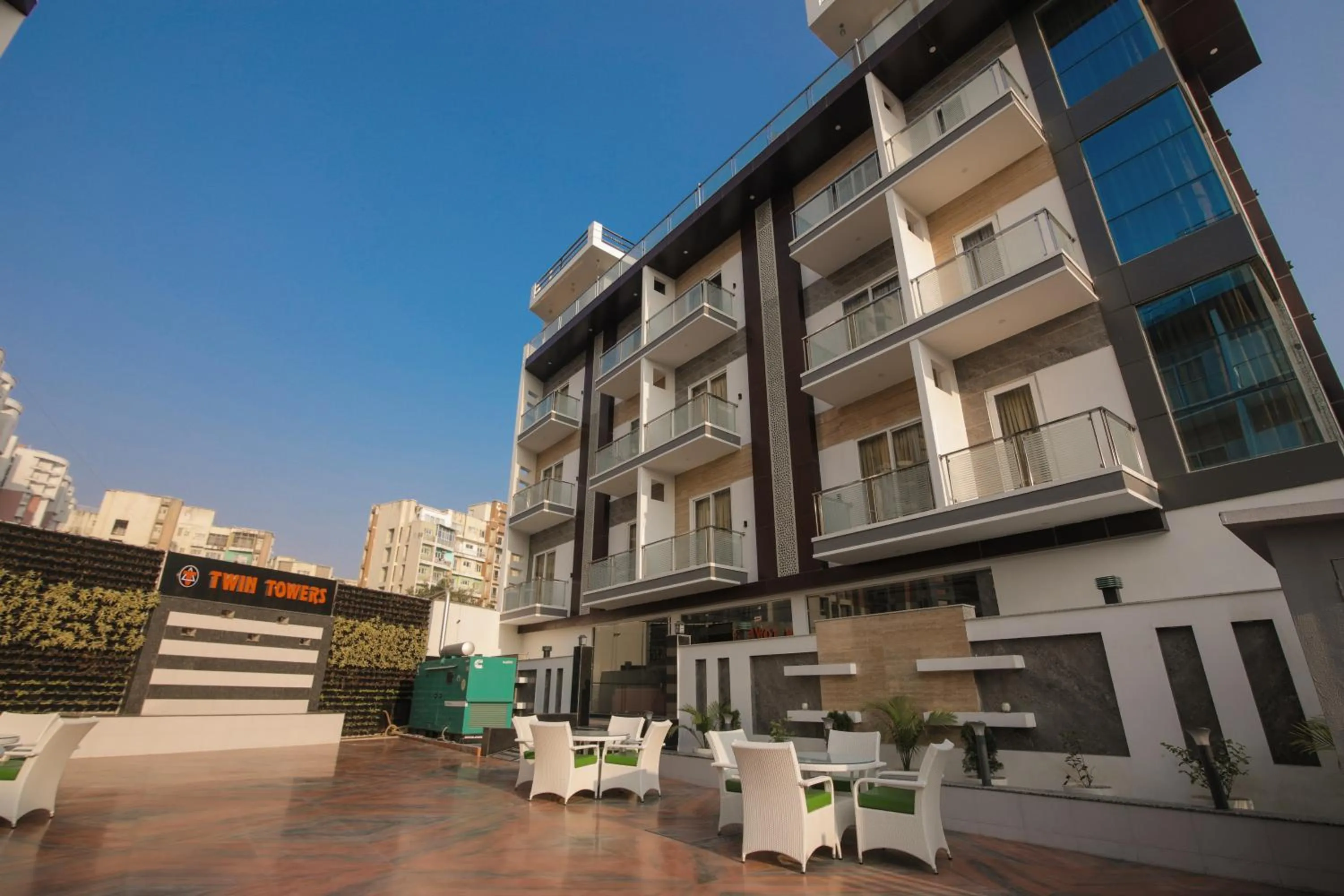 Property building in Twin Towers