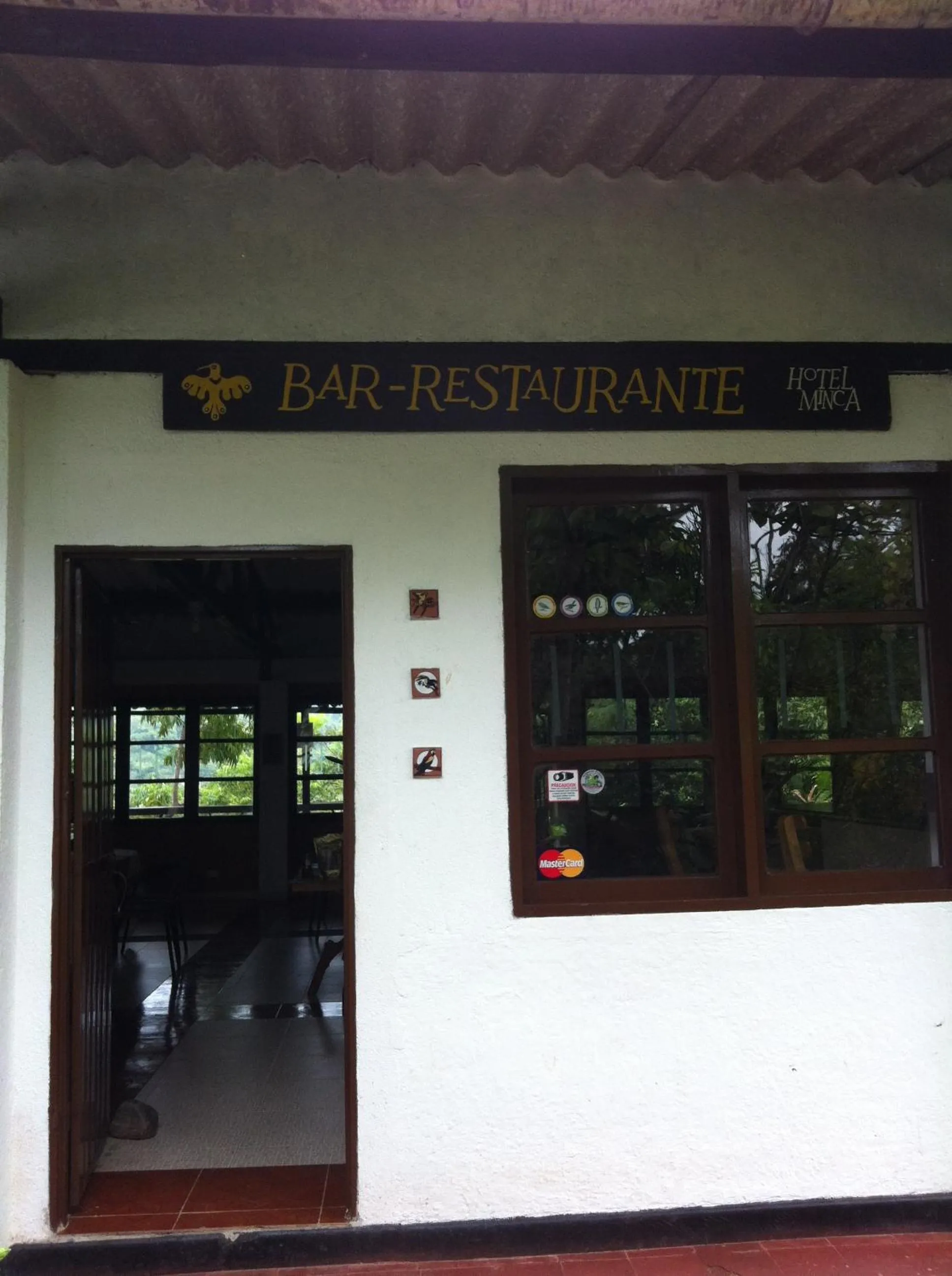 Restaurant/places to eat in Hotel Minca - La Casona