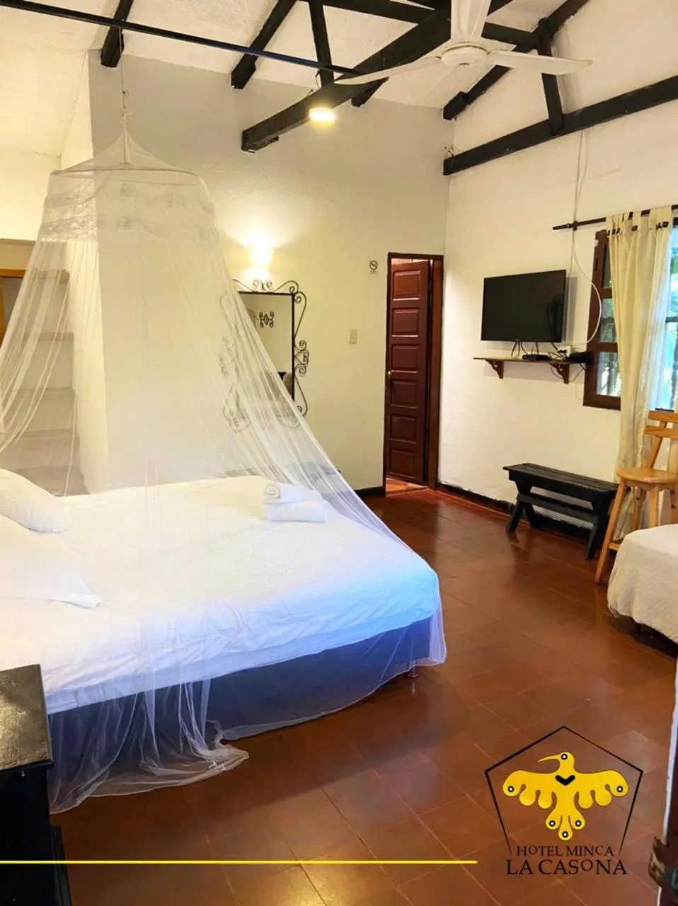 Bed in Hotel Minca - La Casona