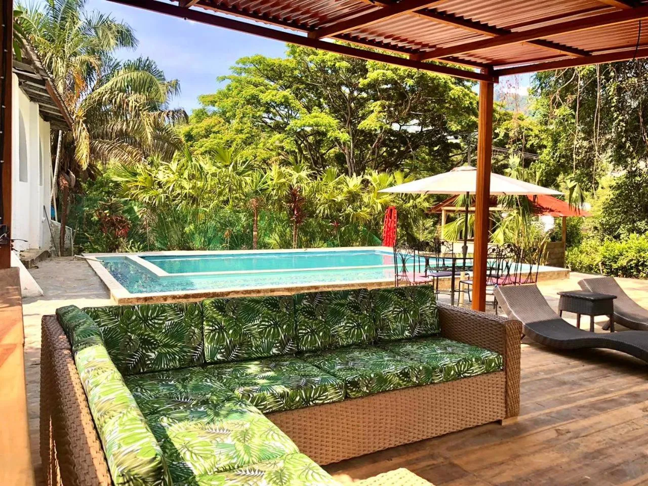 Swimming pool in Hotel Minca - La Casona