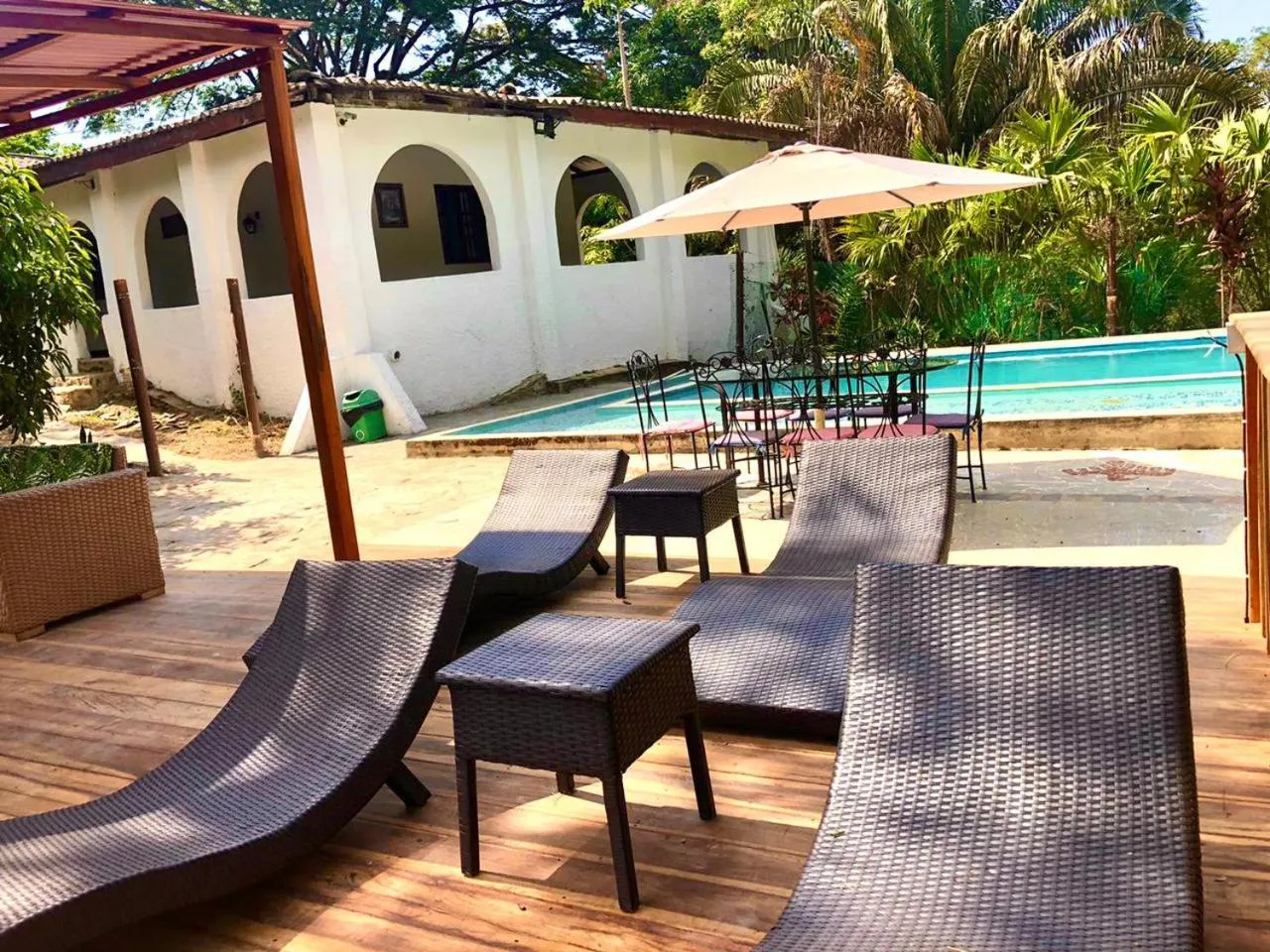Swimming pool in Hotel Minca - La Casona