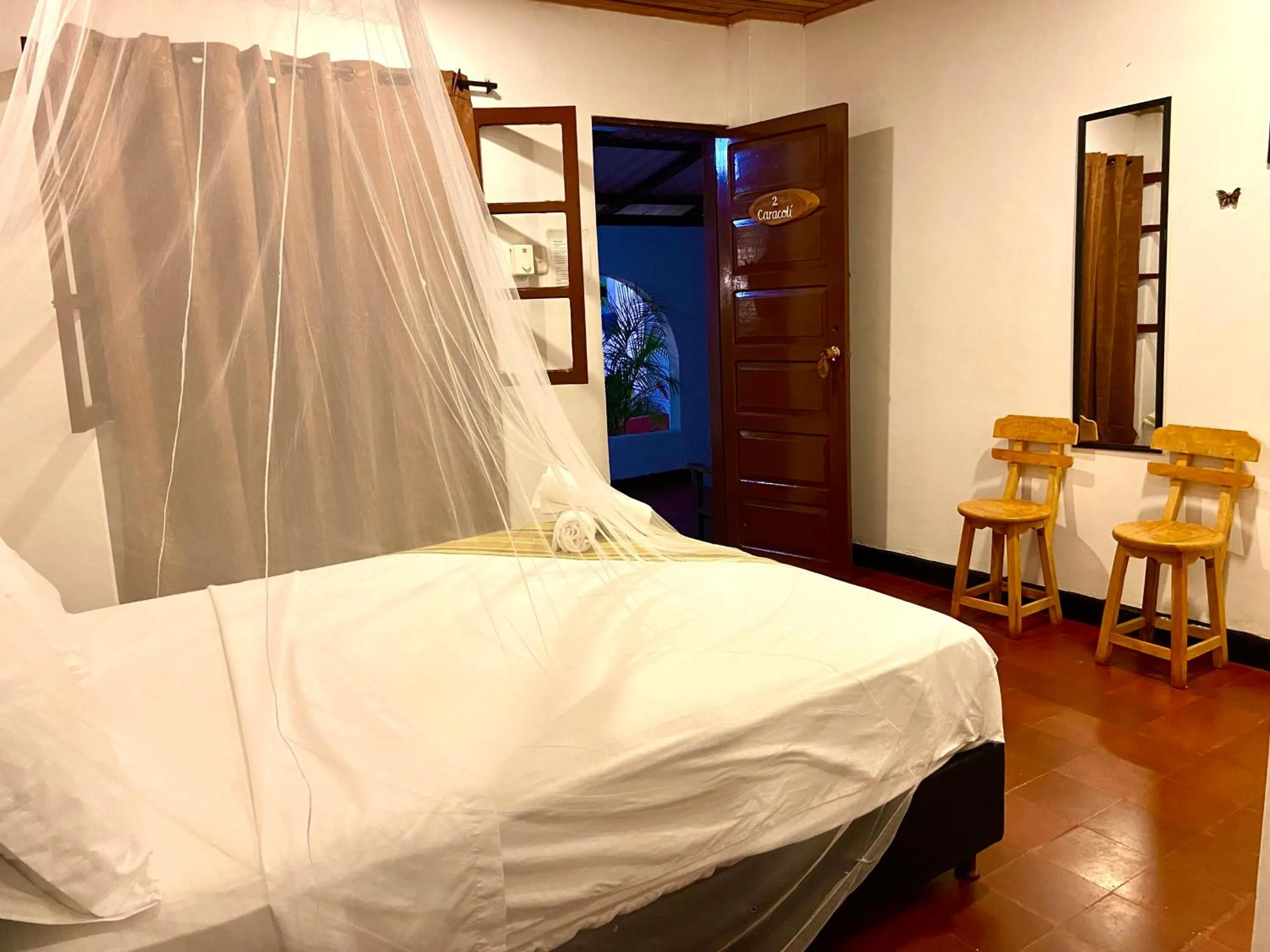 Bed in Hotel Minca - La Casona