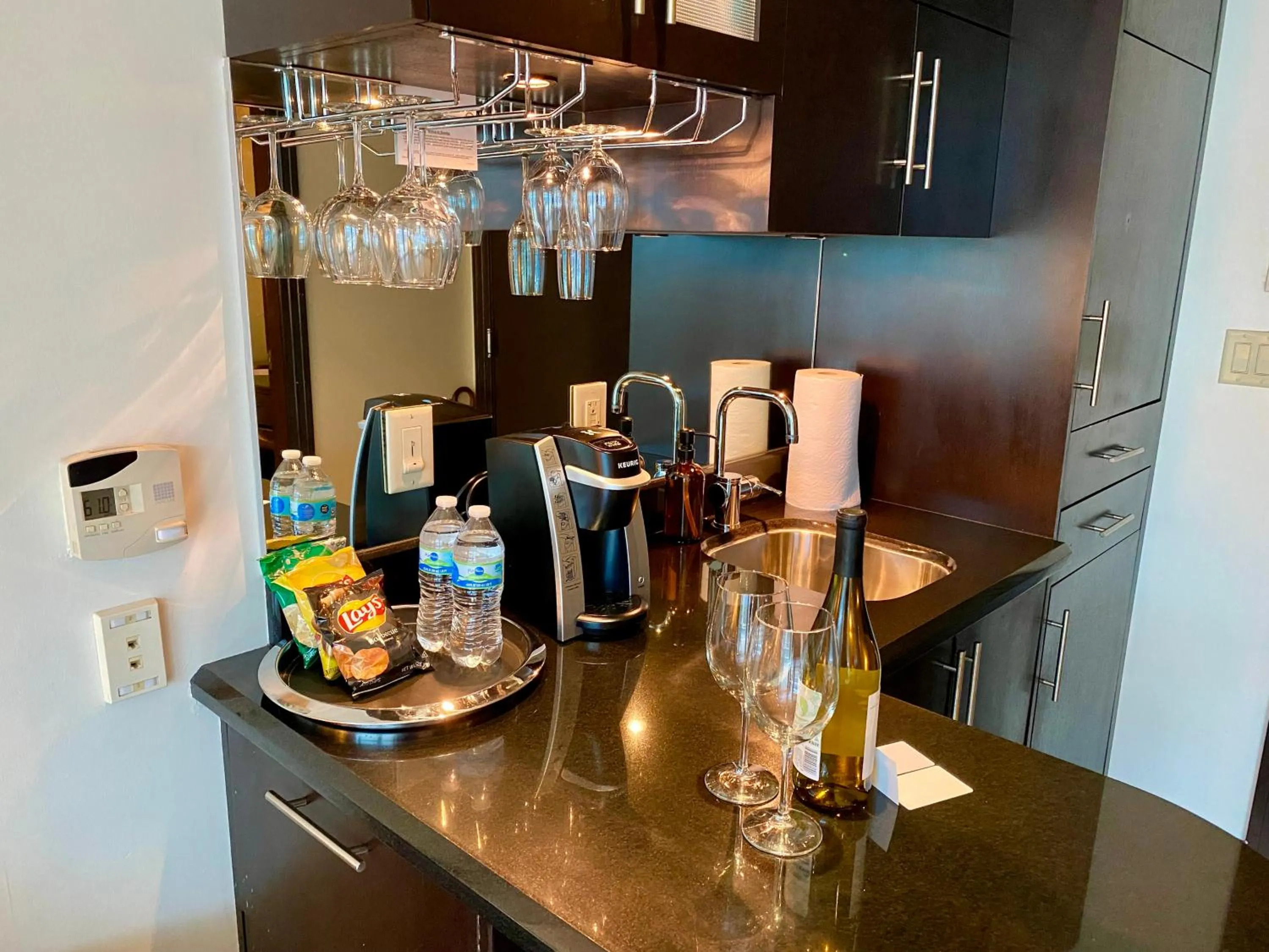 Coffee/tea facilities in Boutique Suites 3 min walk to beach