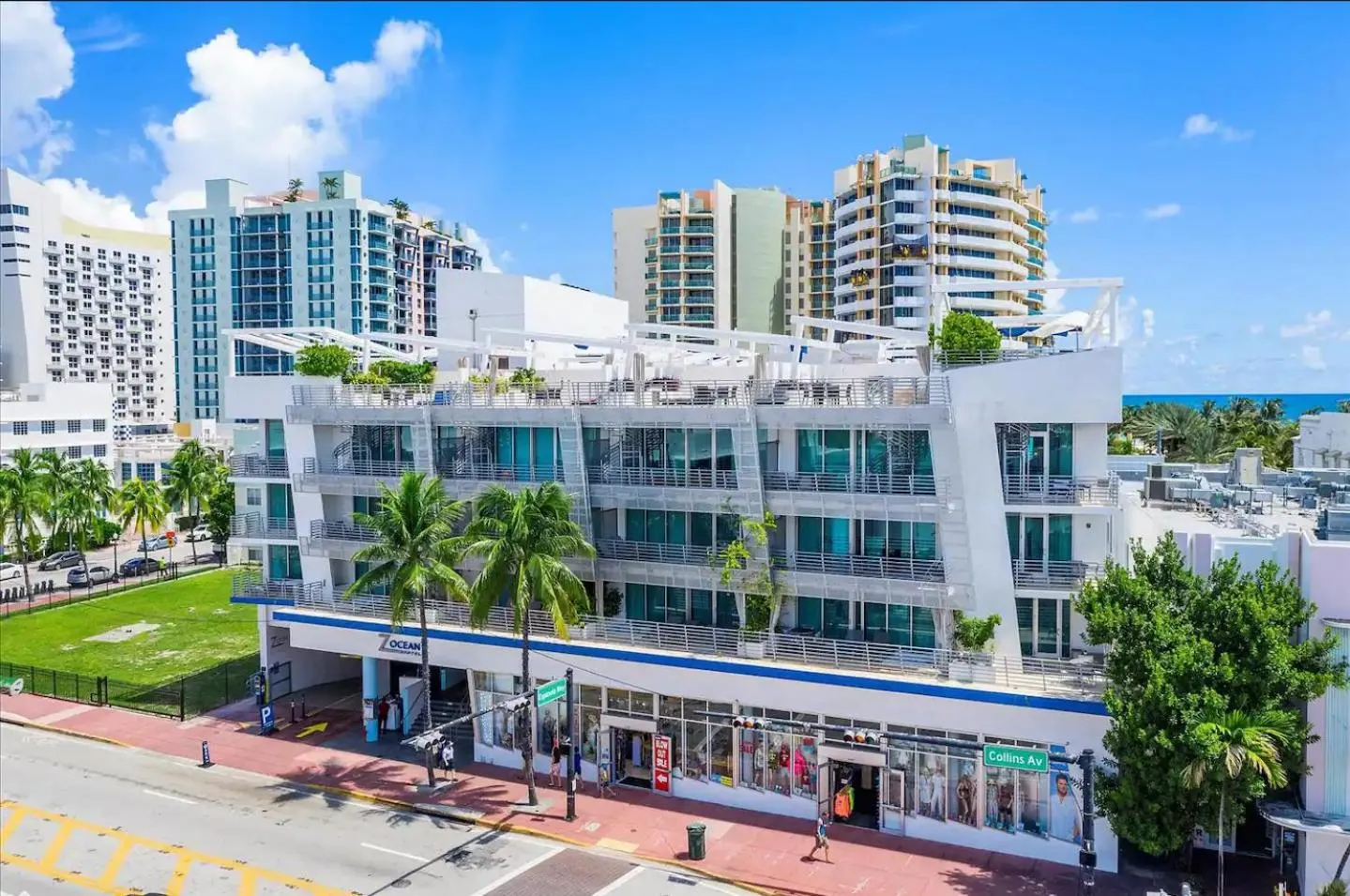 Property building in Boutique Suites 3 min walk to beach