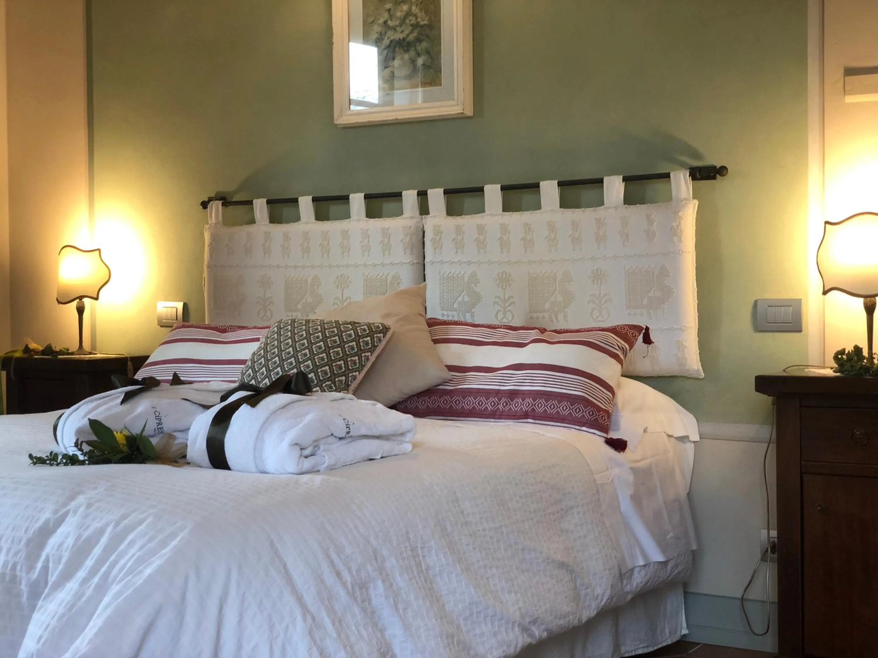 Bed in La Cantina Relais - Fattoria Il Cipresso