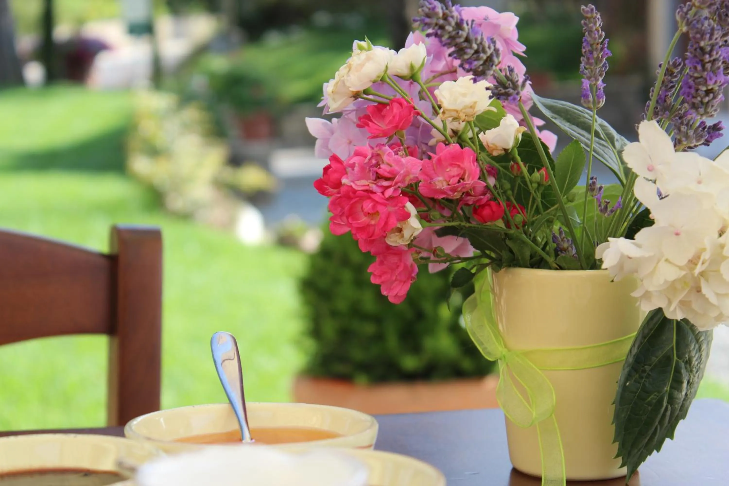 Decorative detail in La Cantina Relais - Fattoria Il Cipresso