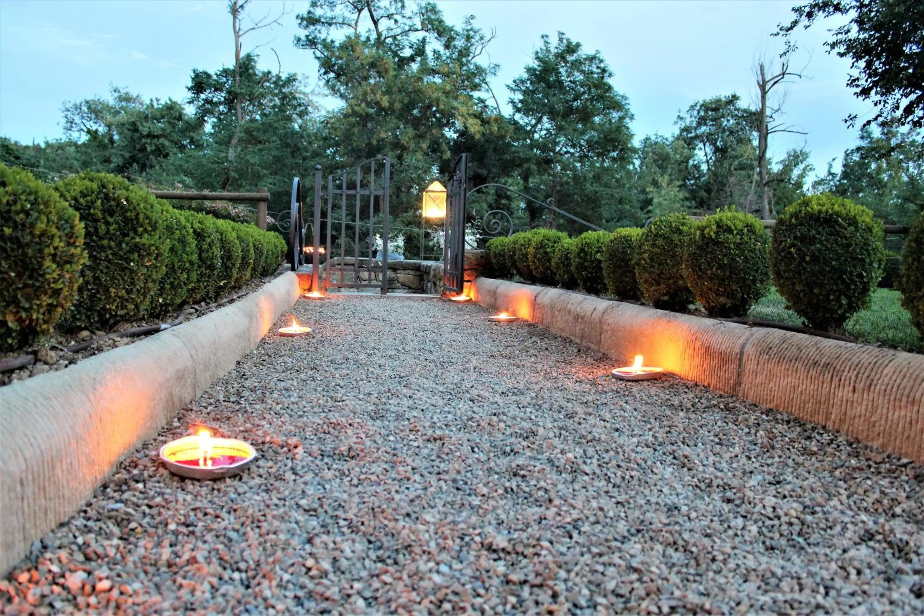 Garden in La Cantina Relais - Fattoria Il Cipresso