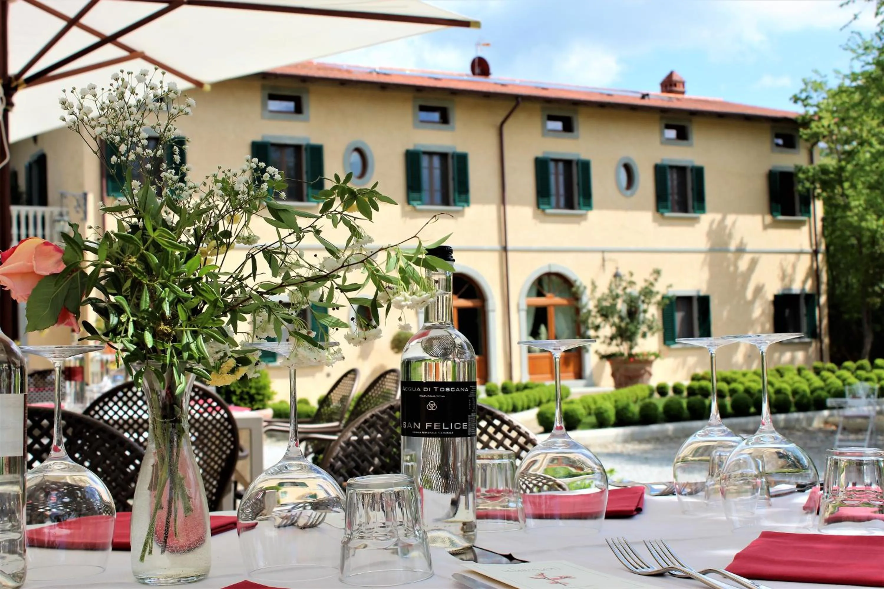 Property building in La Cantina Relais - Fattoria Il Cipresso