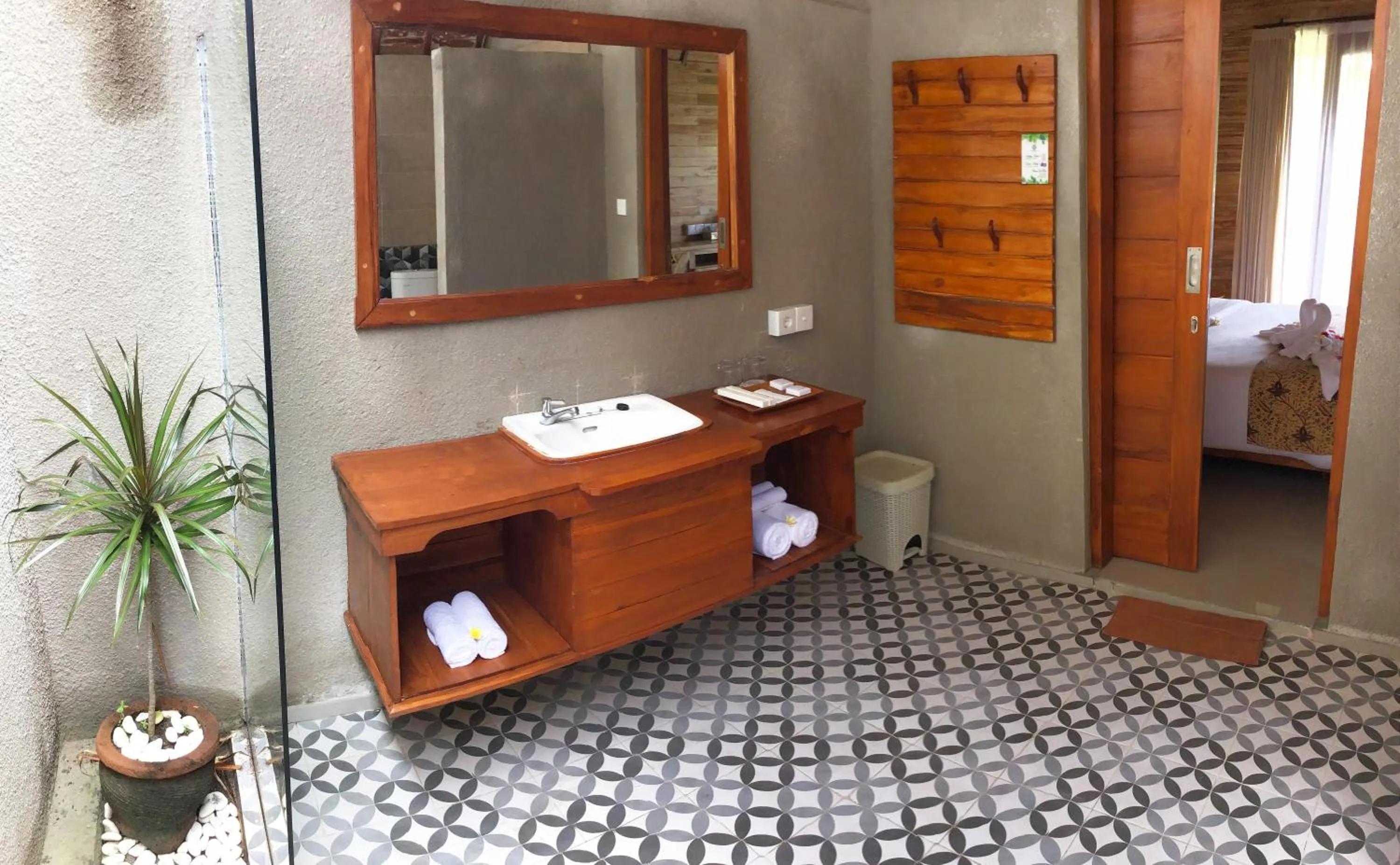 Bathroom in Maruti Beach Club