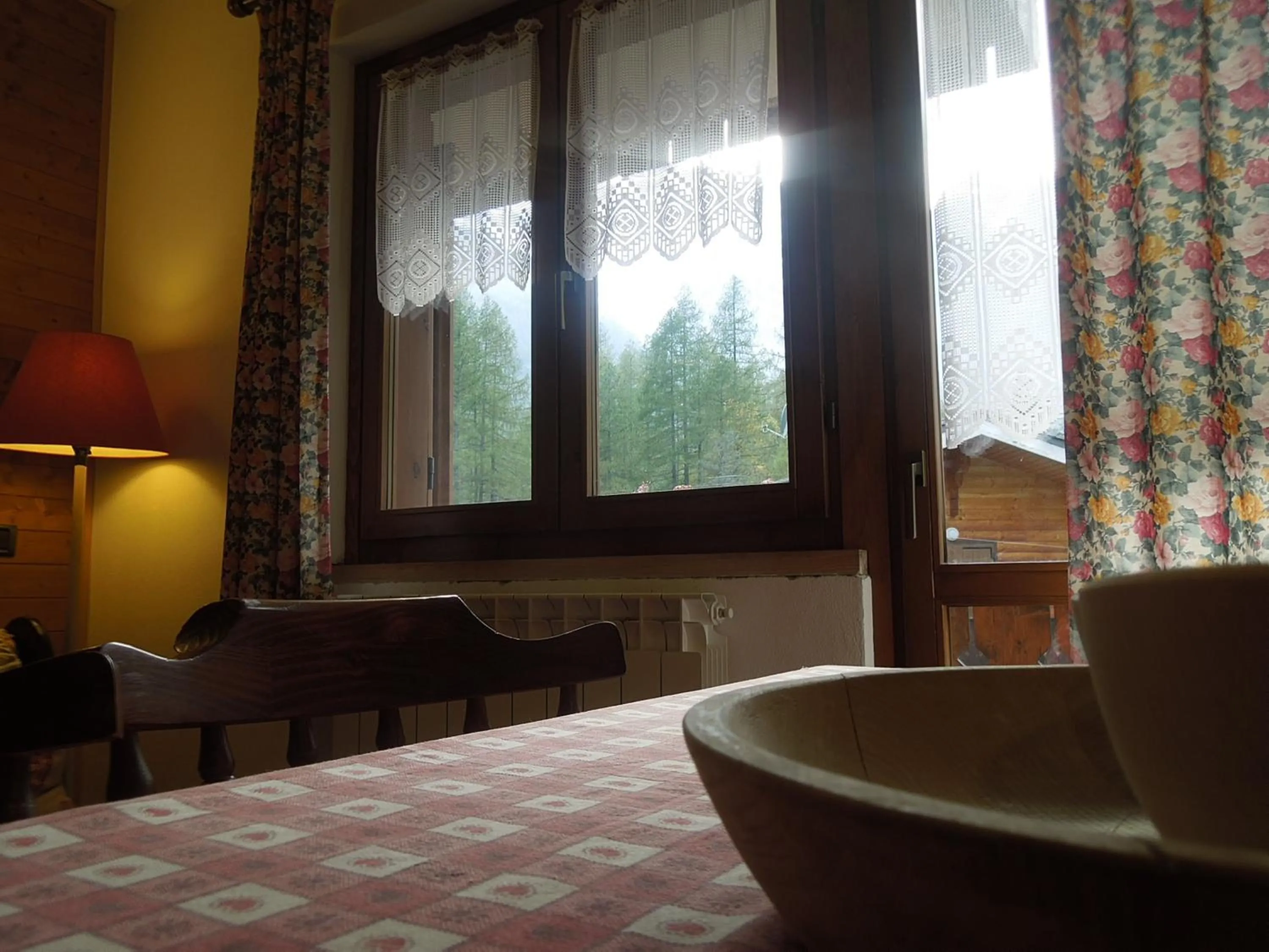 Living room, Bed in Residence Weissthor