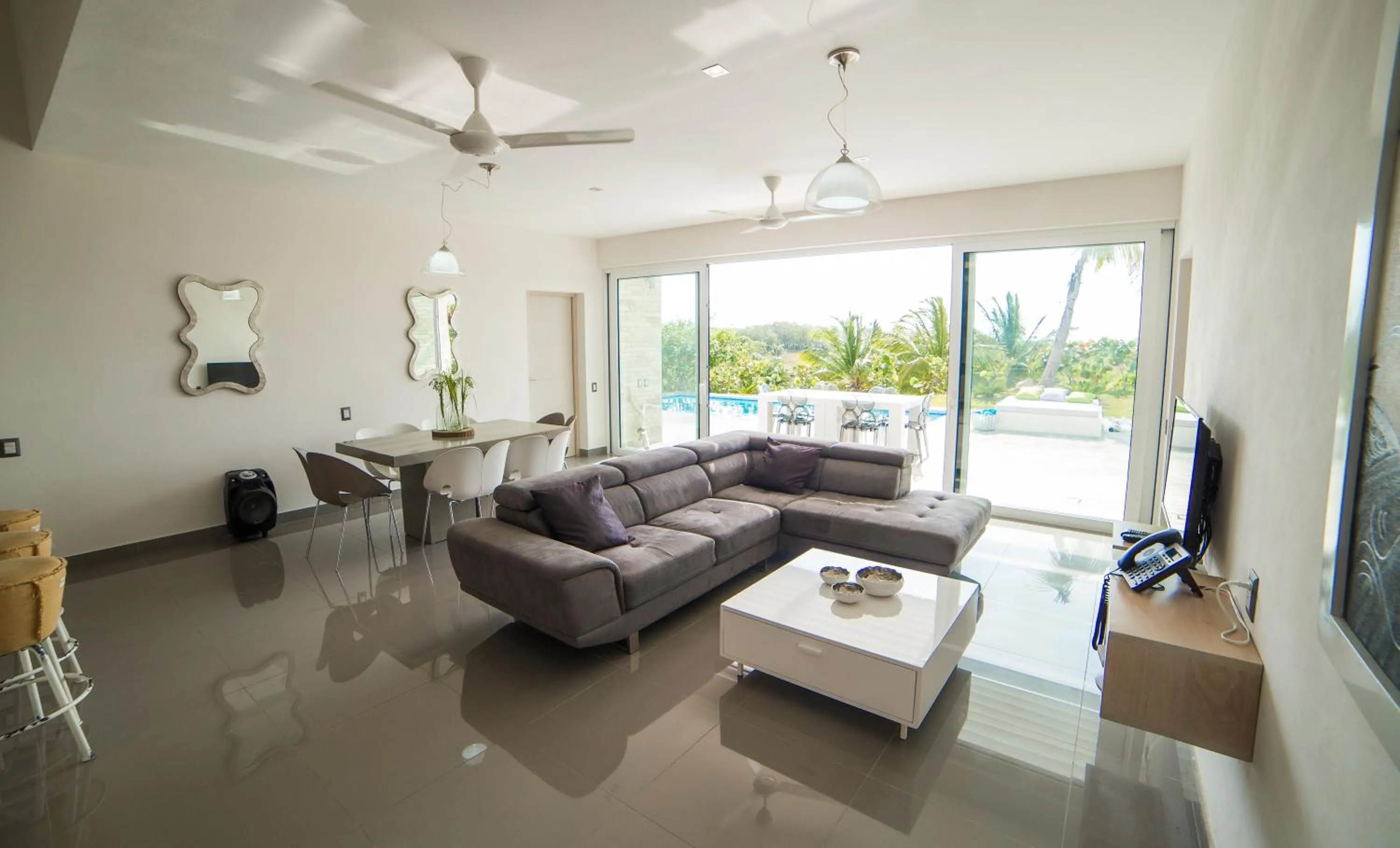 Living room in Villas Agua Dulce