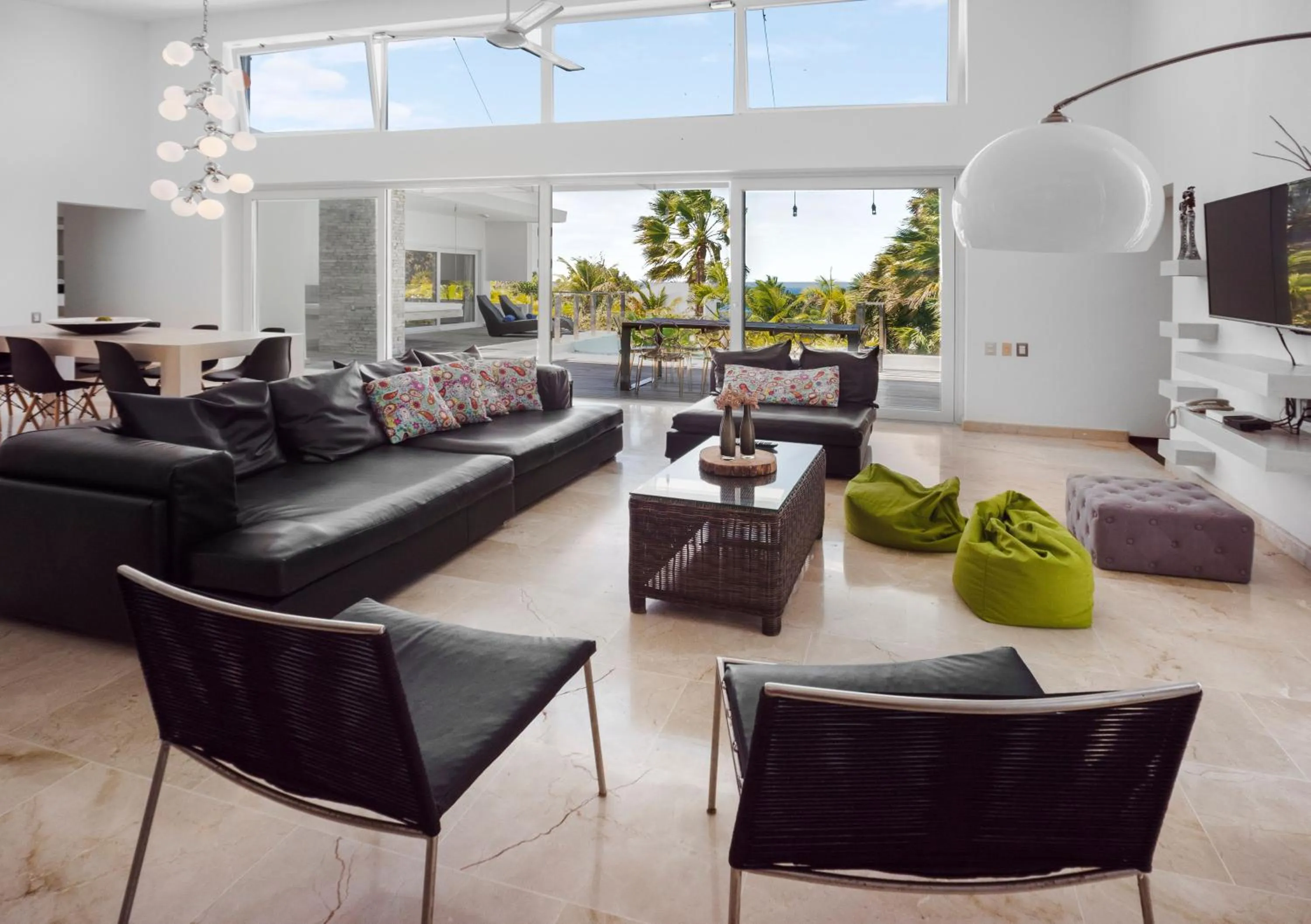 Living room in Villas Agua Dulce