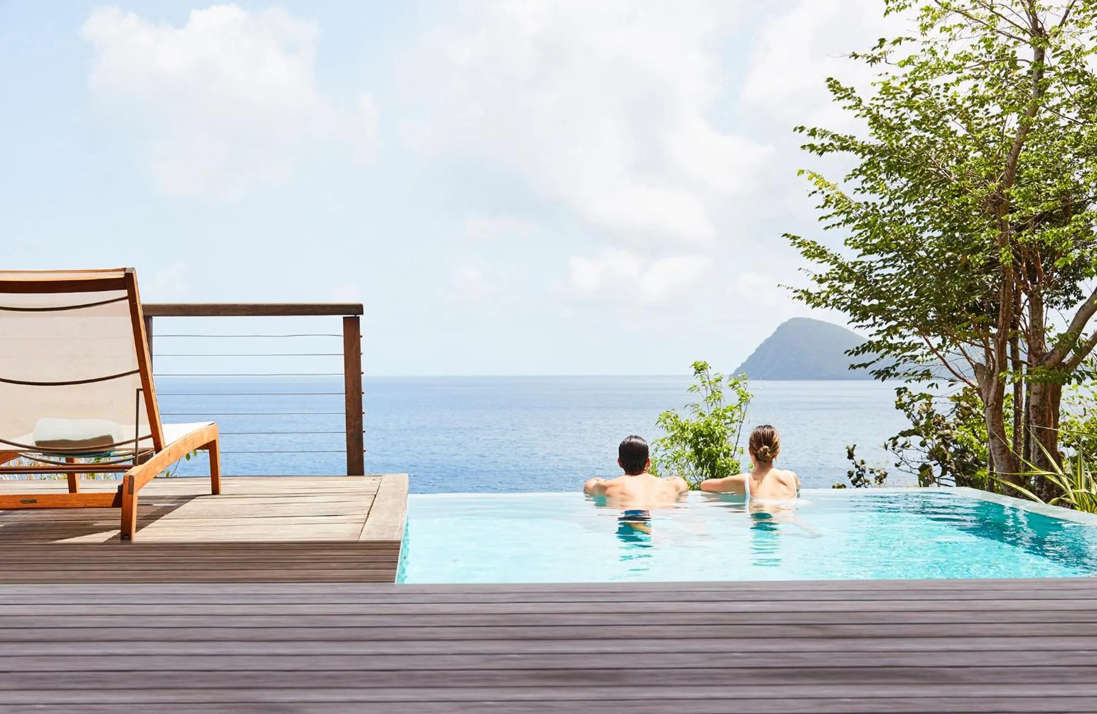 Pool view in Secret Bay