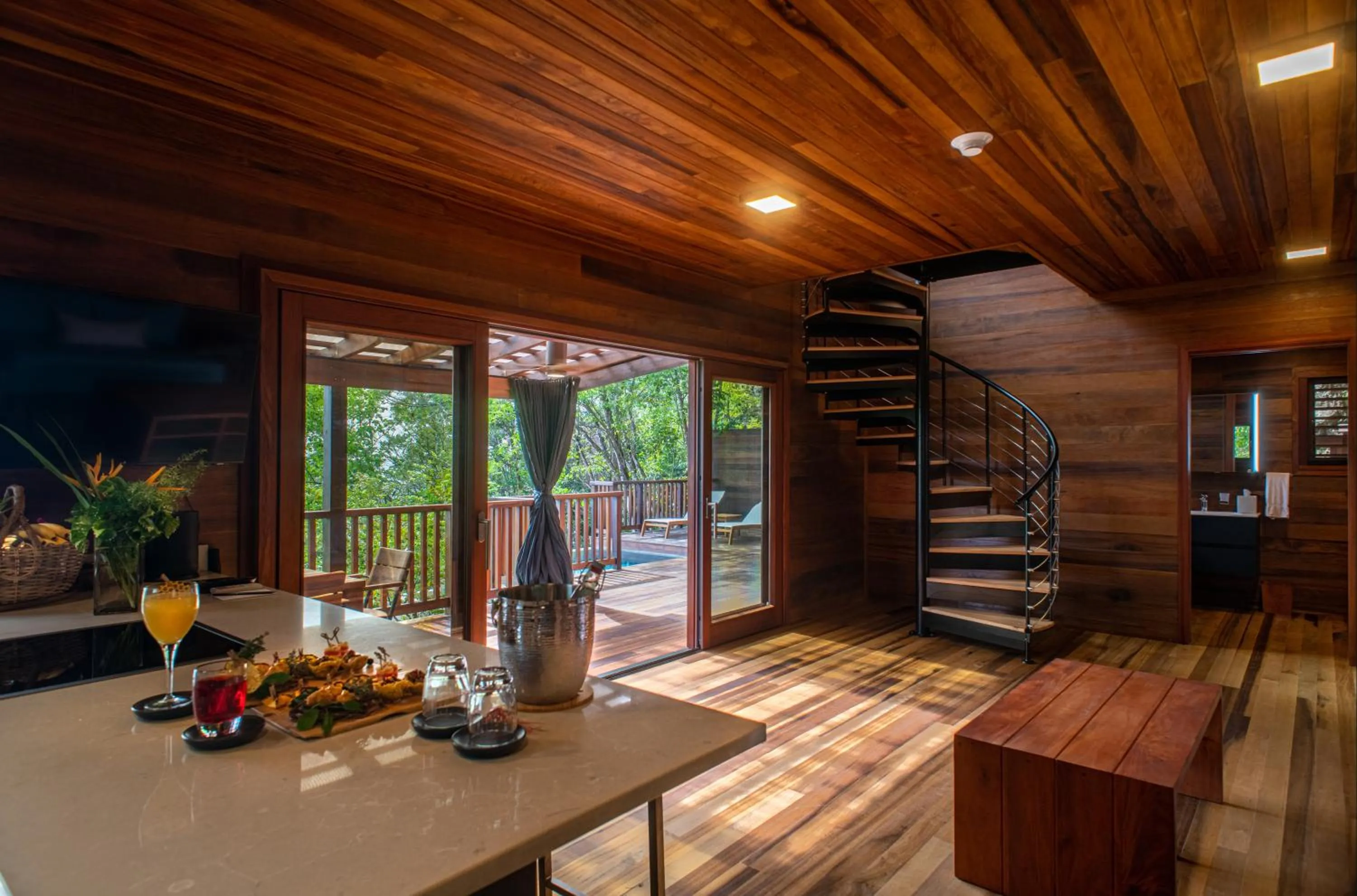 Living room in Secret Bay