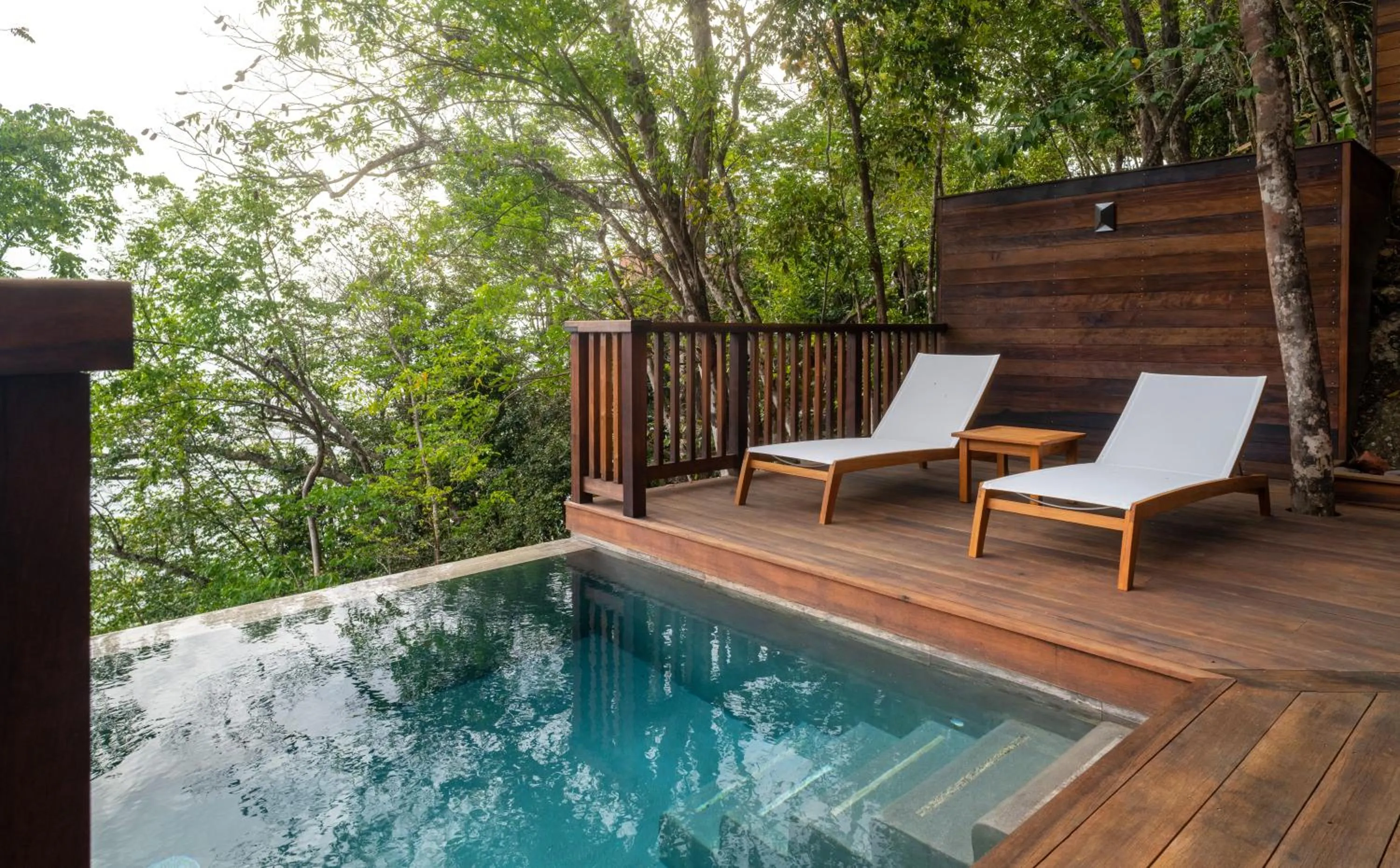 Pool view in Secret Bay