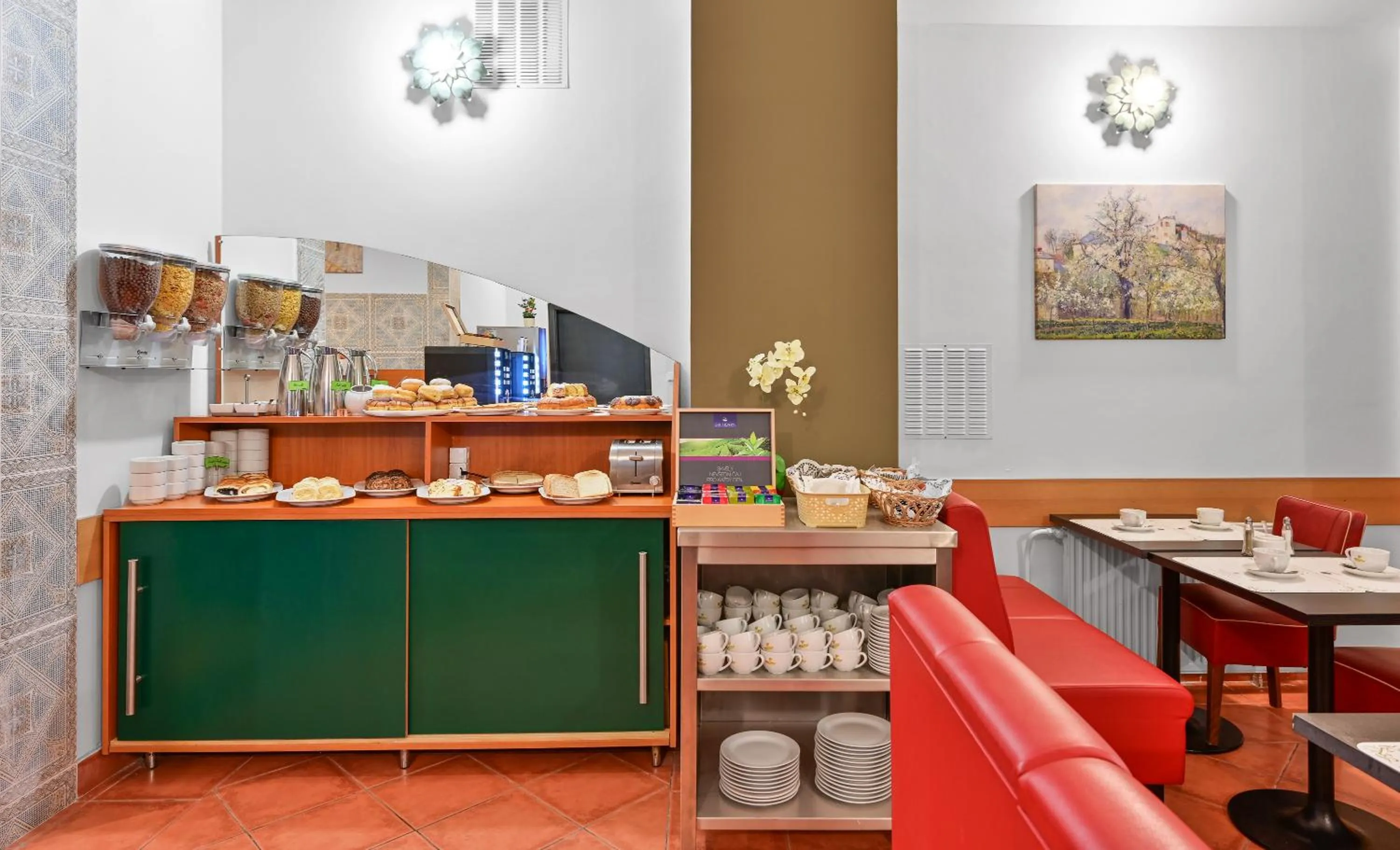 Breakfast in Hotel Malá Strana