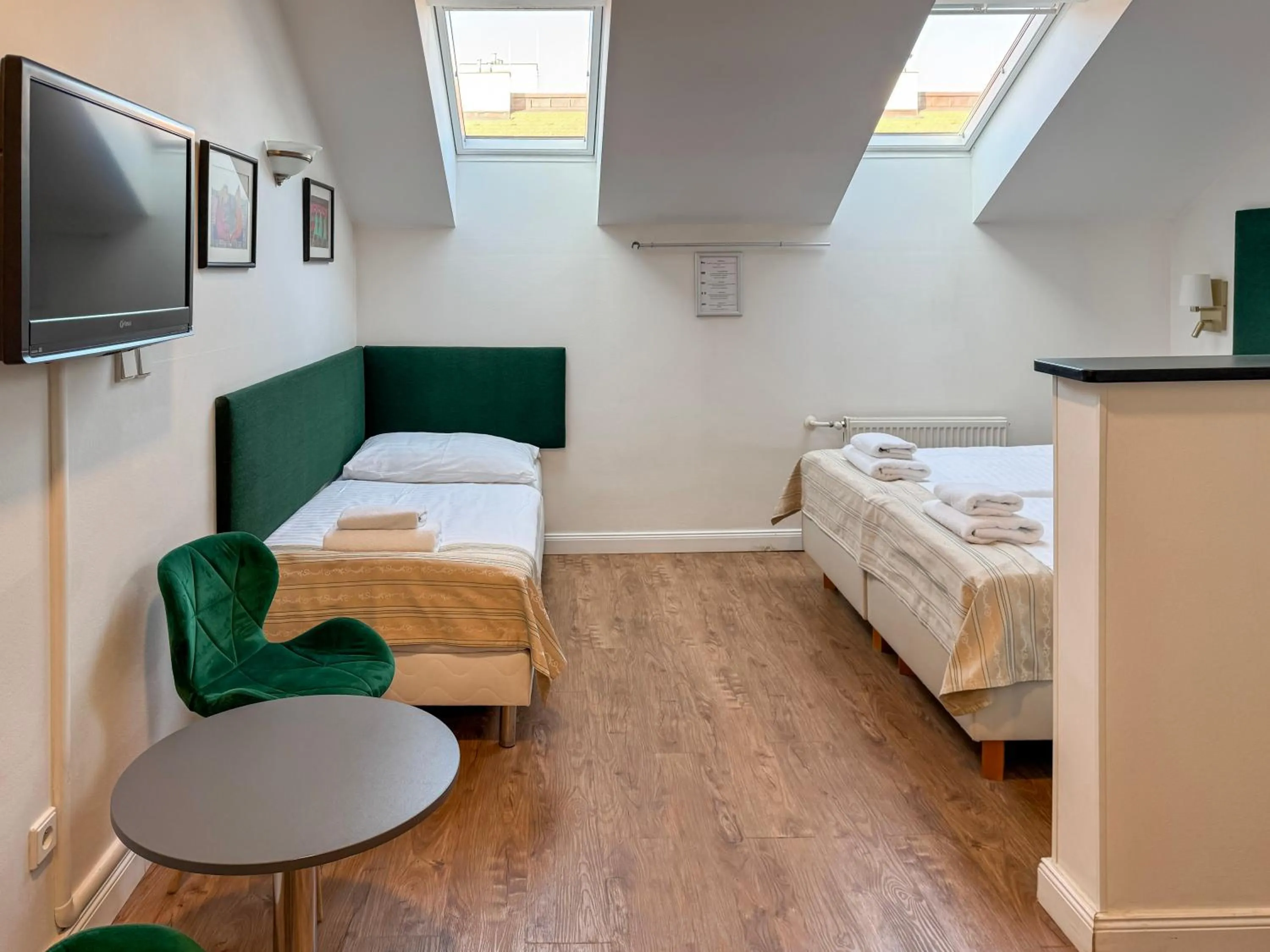 Bedroom, Bed in Hotel Malá Strana