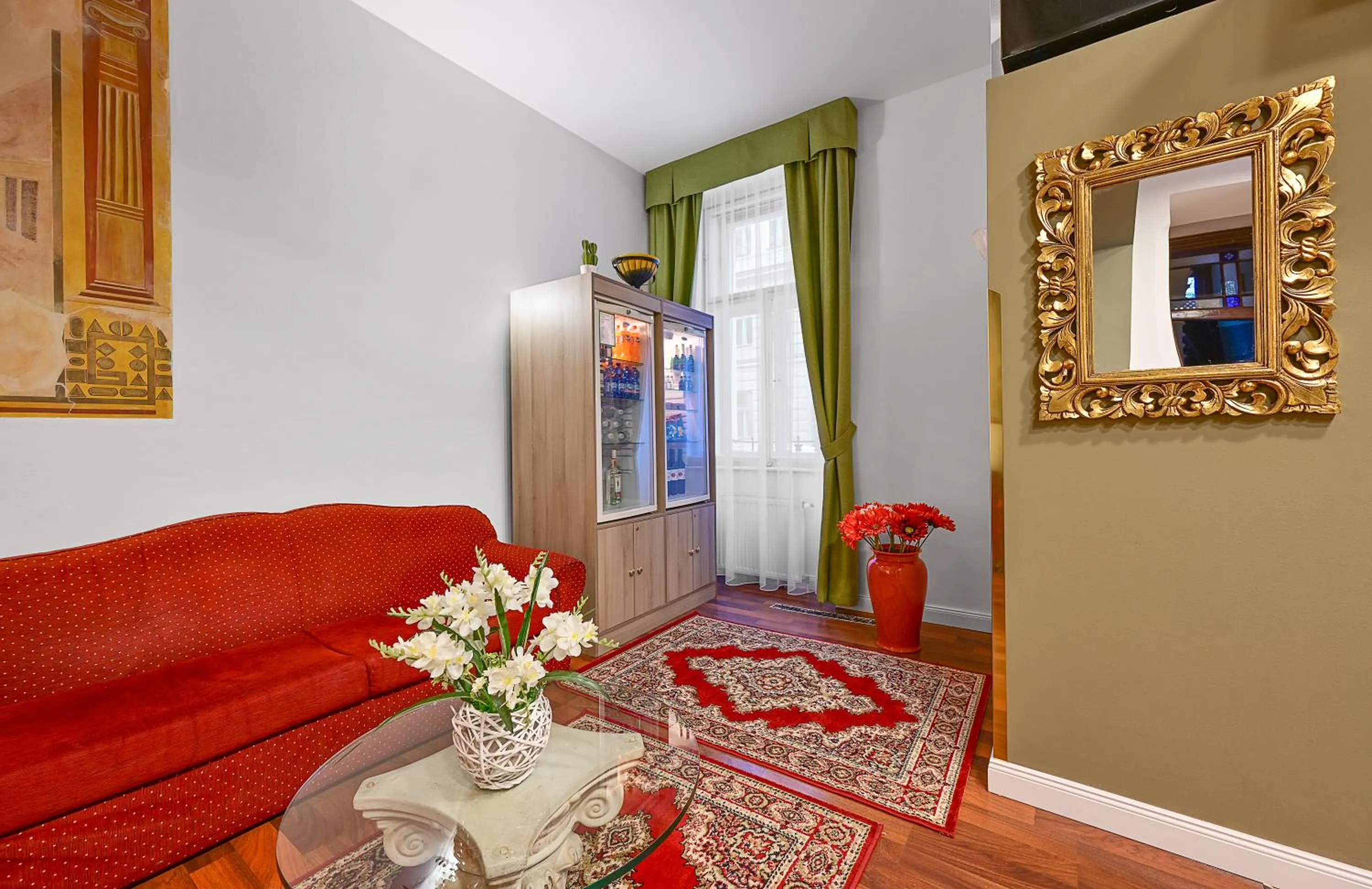 Lobby or reception in Hotel Malá Strana