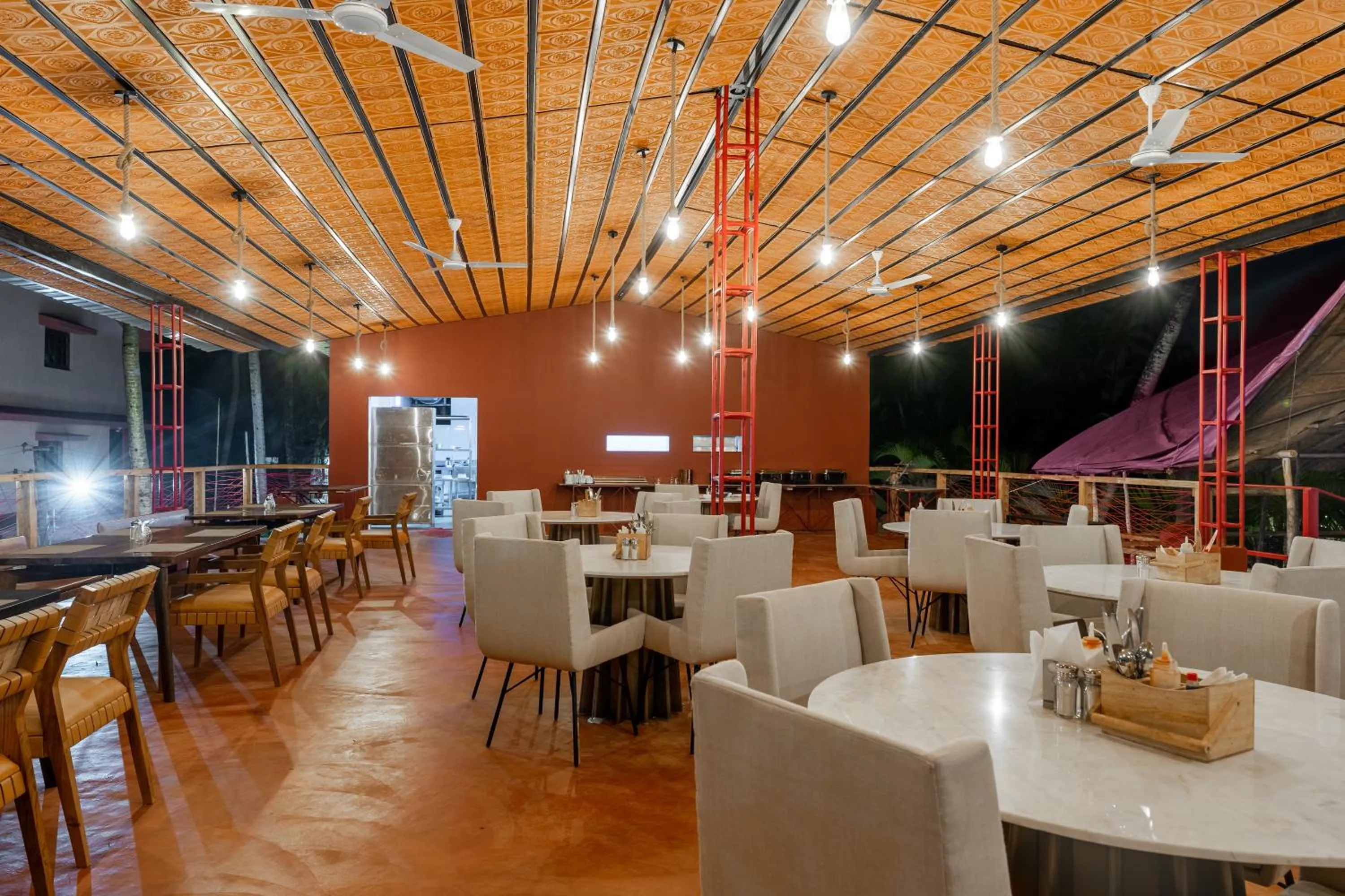 Lounge or bar in juSTa Morjim Beach Resort Goa - 80 Steps from Morjim Beach