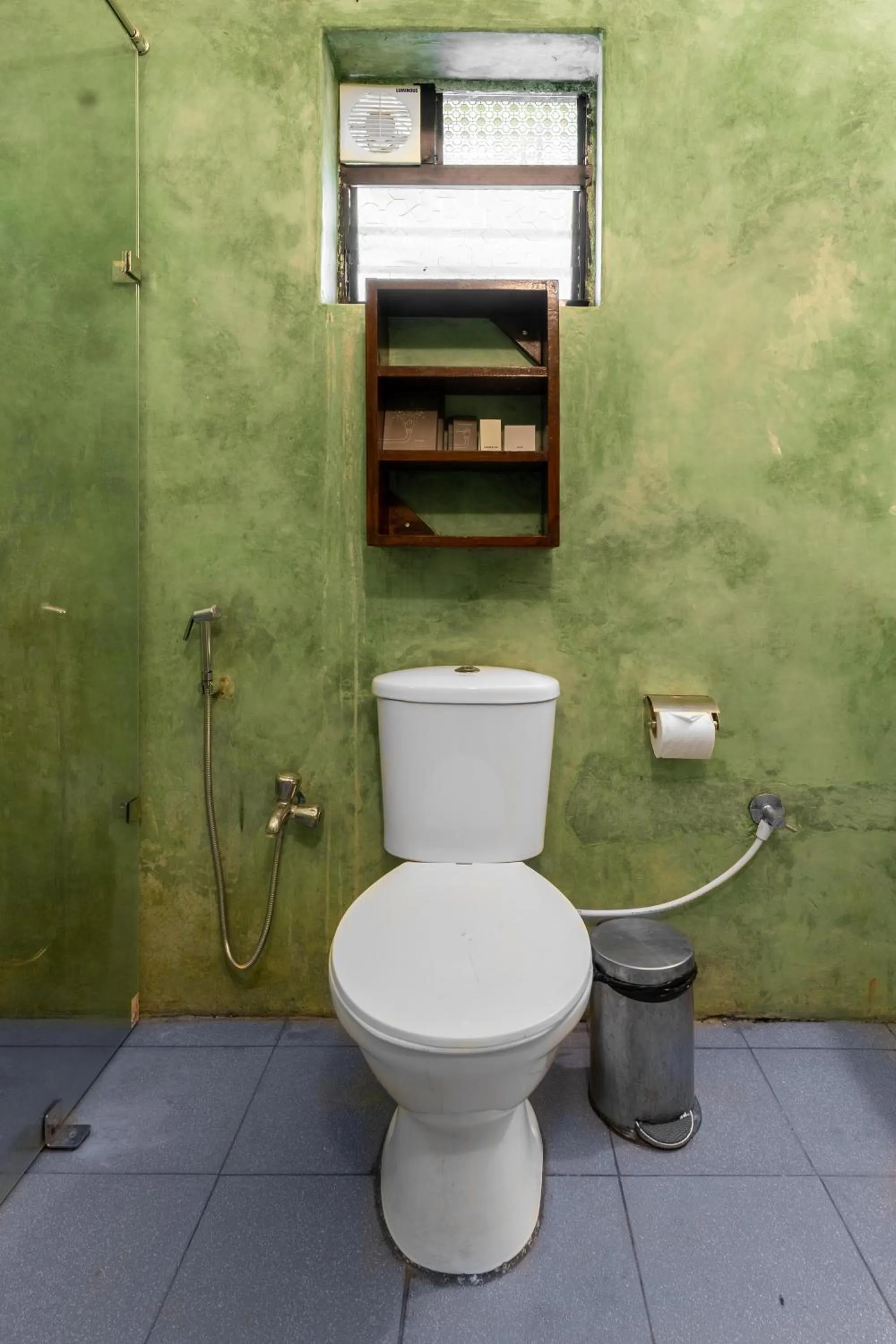 Bathroom in juSTa Morjim Beach Resort Goa - 80 Steps from Morjim Beach