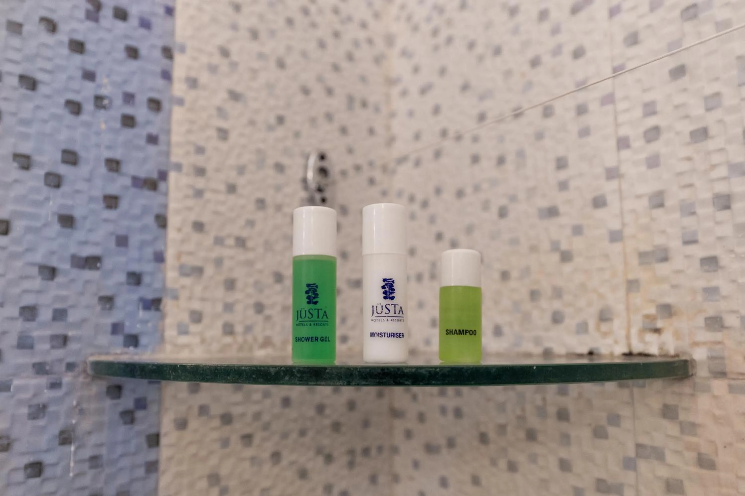 Bathroom in juSTa Morjim Beach Resort Goa - 80 Steps from Morjim Beach