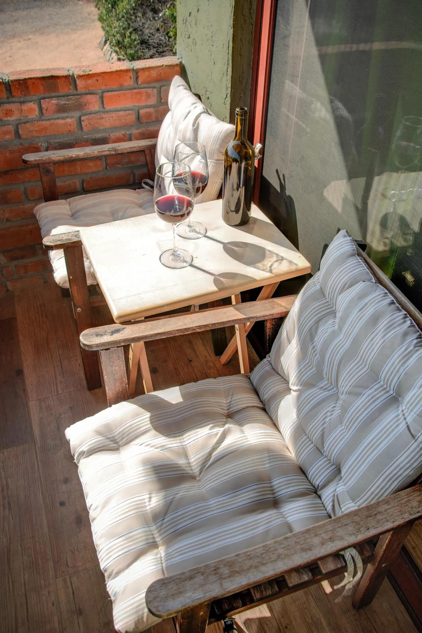 Balcony/Terrace in Quinta Maria en la Ruta del Vino