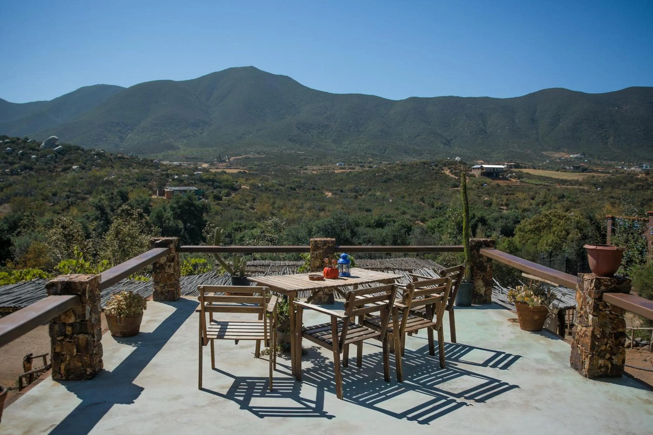 Balcony/Terrace in Quinta Maria en la Ruta del Vino