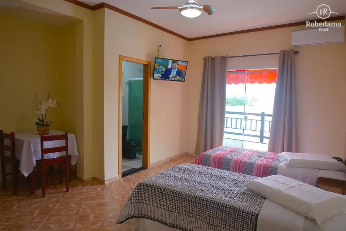 Bed in Rohedama Hotel