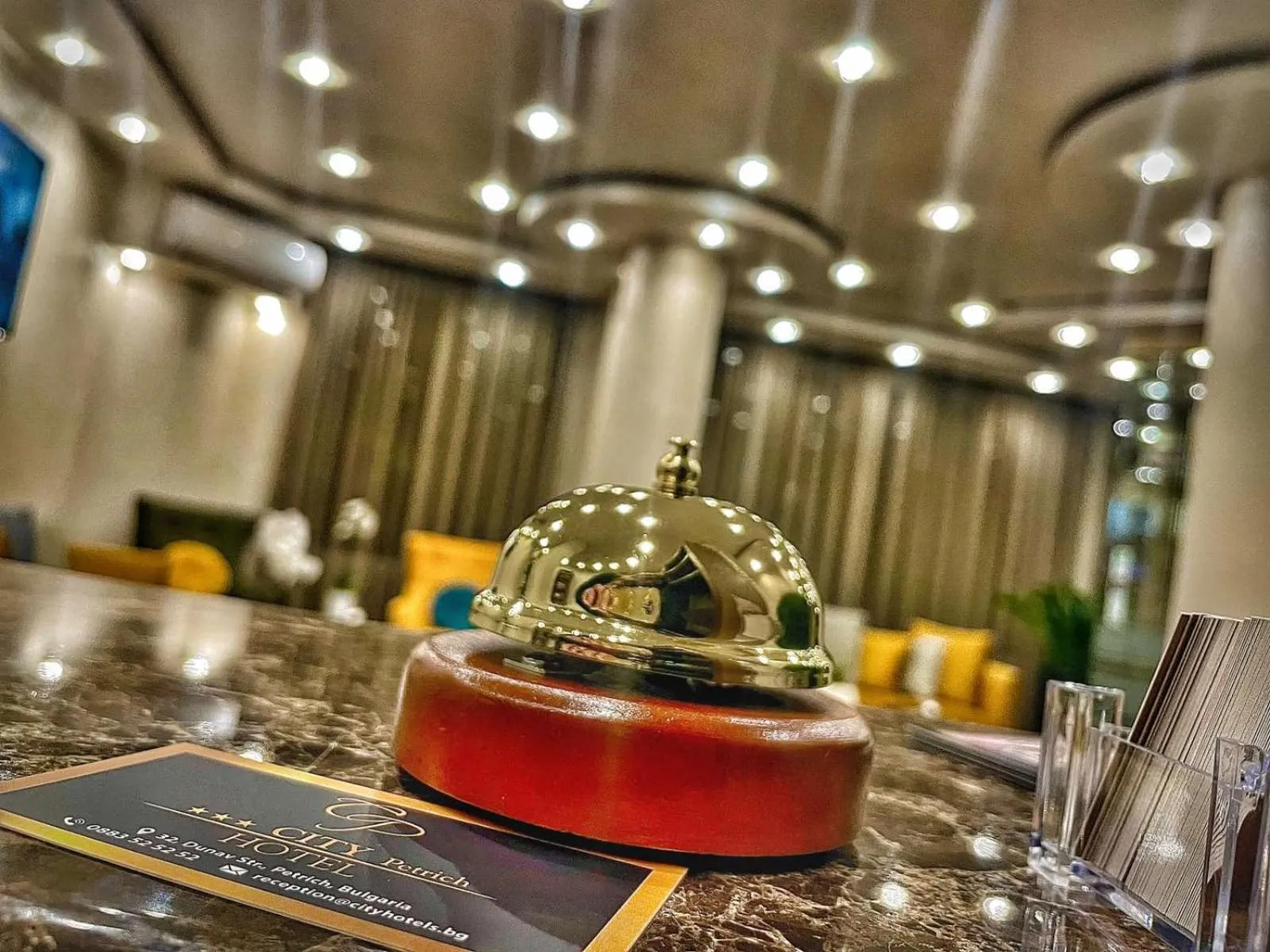 Lobby or reception in Hotel CITY Petrich
