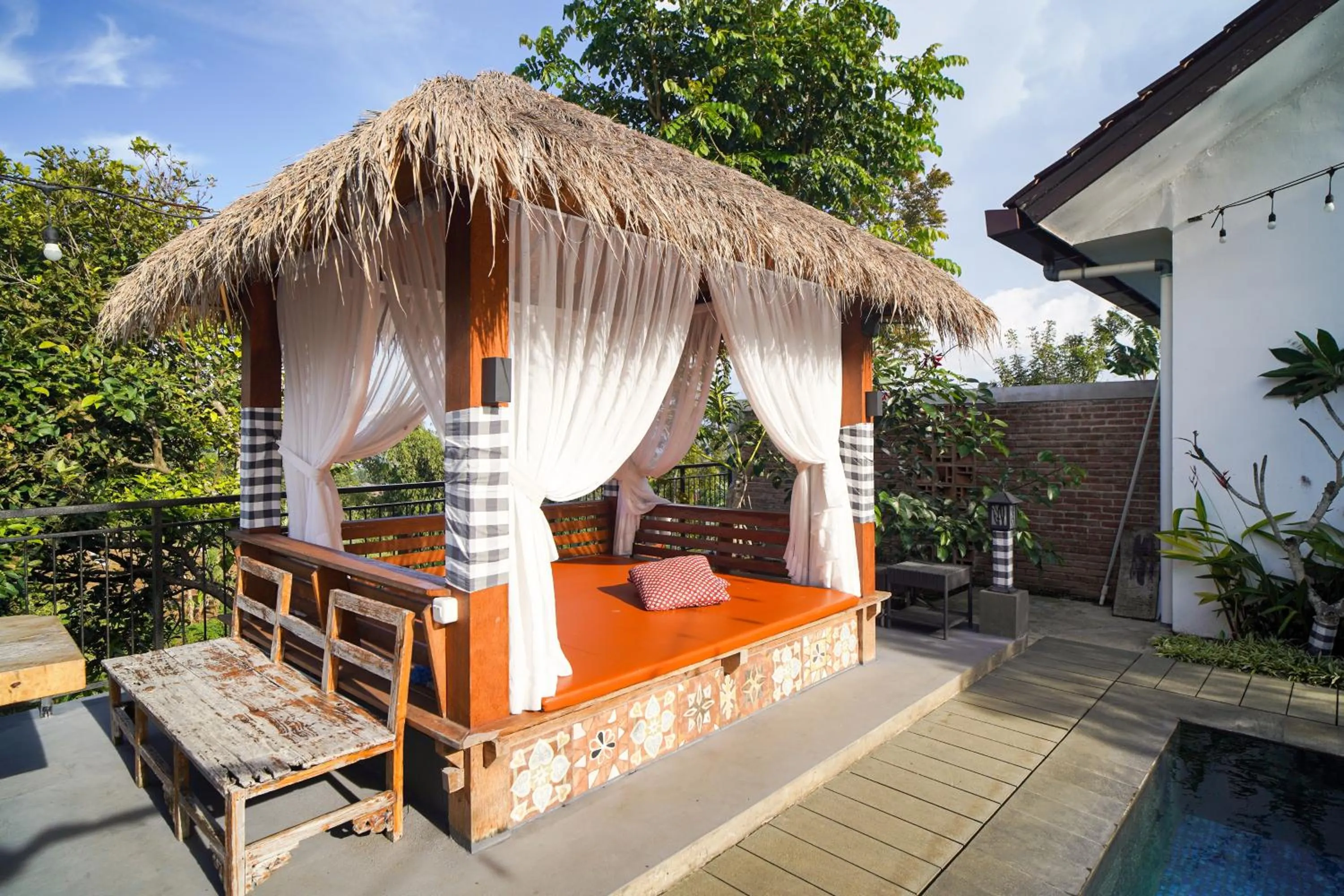 Patio in Omah Angkul Angkul Villa