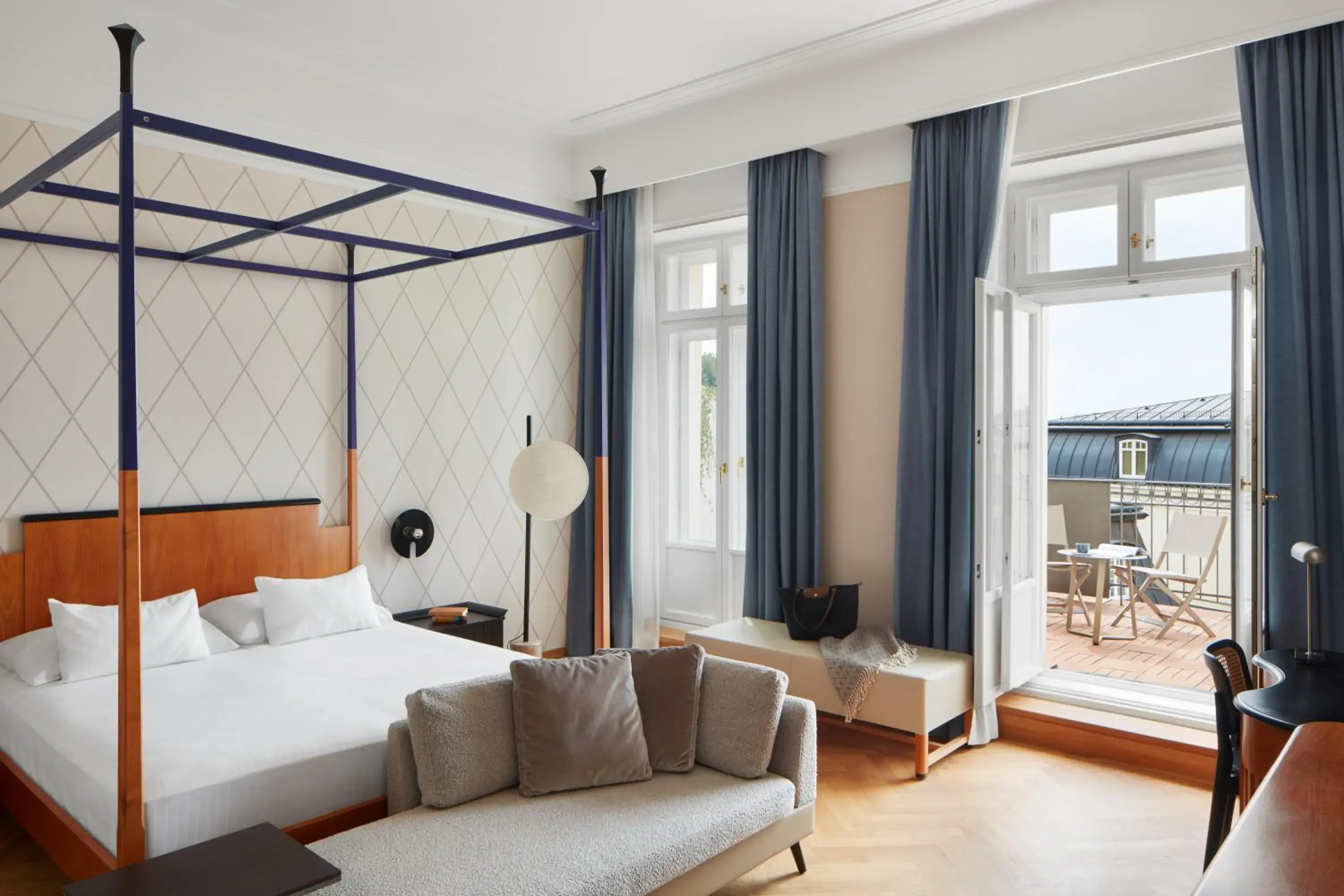 Deluxe Double Room with Balcony and Wellness access in Falkensteiner Spa Resort Marianske Lazne Deluxe Double Room with Balcony and Wellness access in Falkensteiner Spa Resort Marianske Lazne