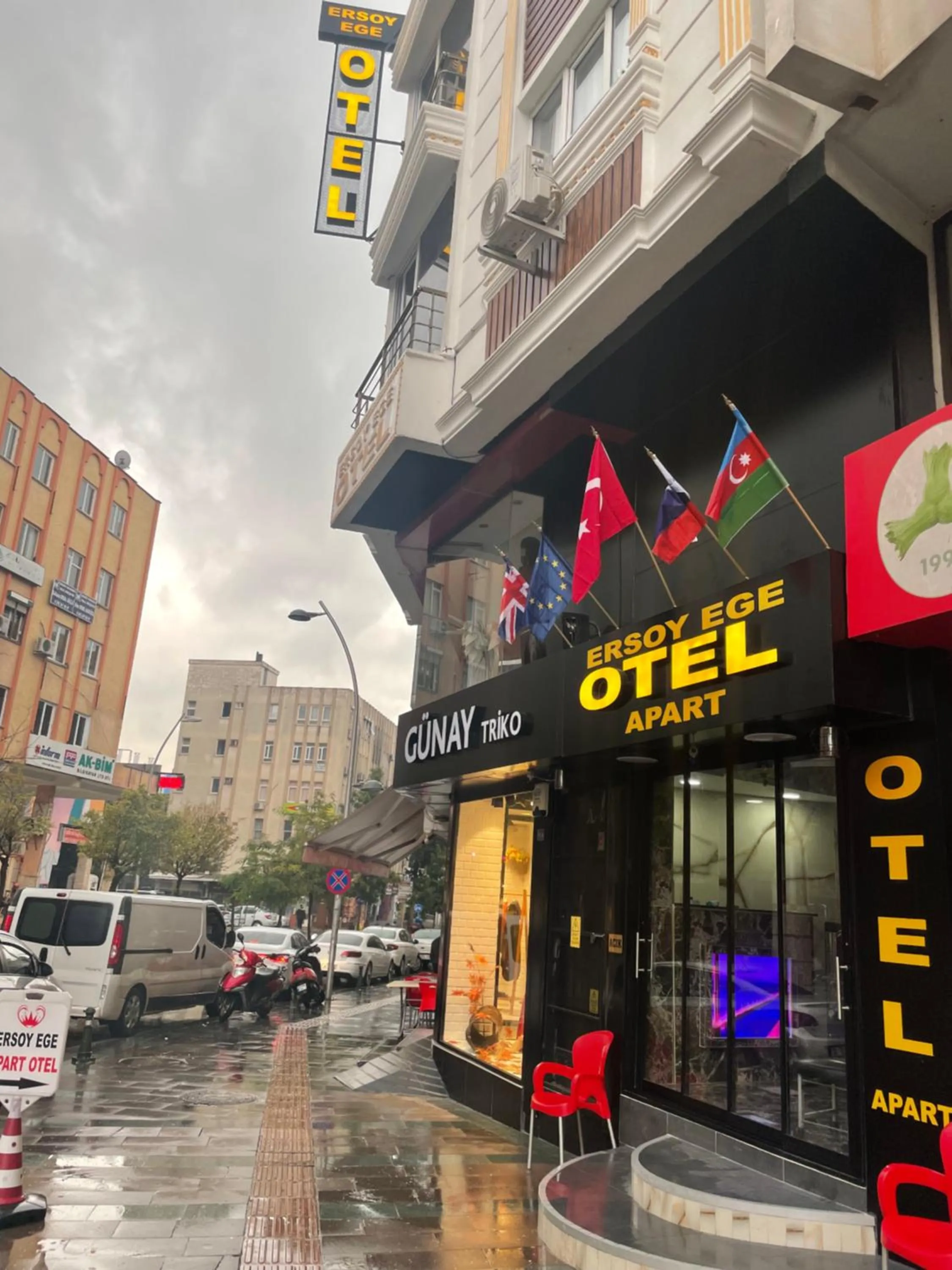 Facade/entrance in ERSOY EGE APART OTEL