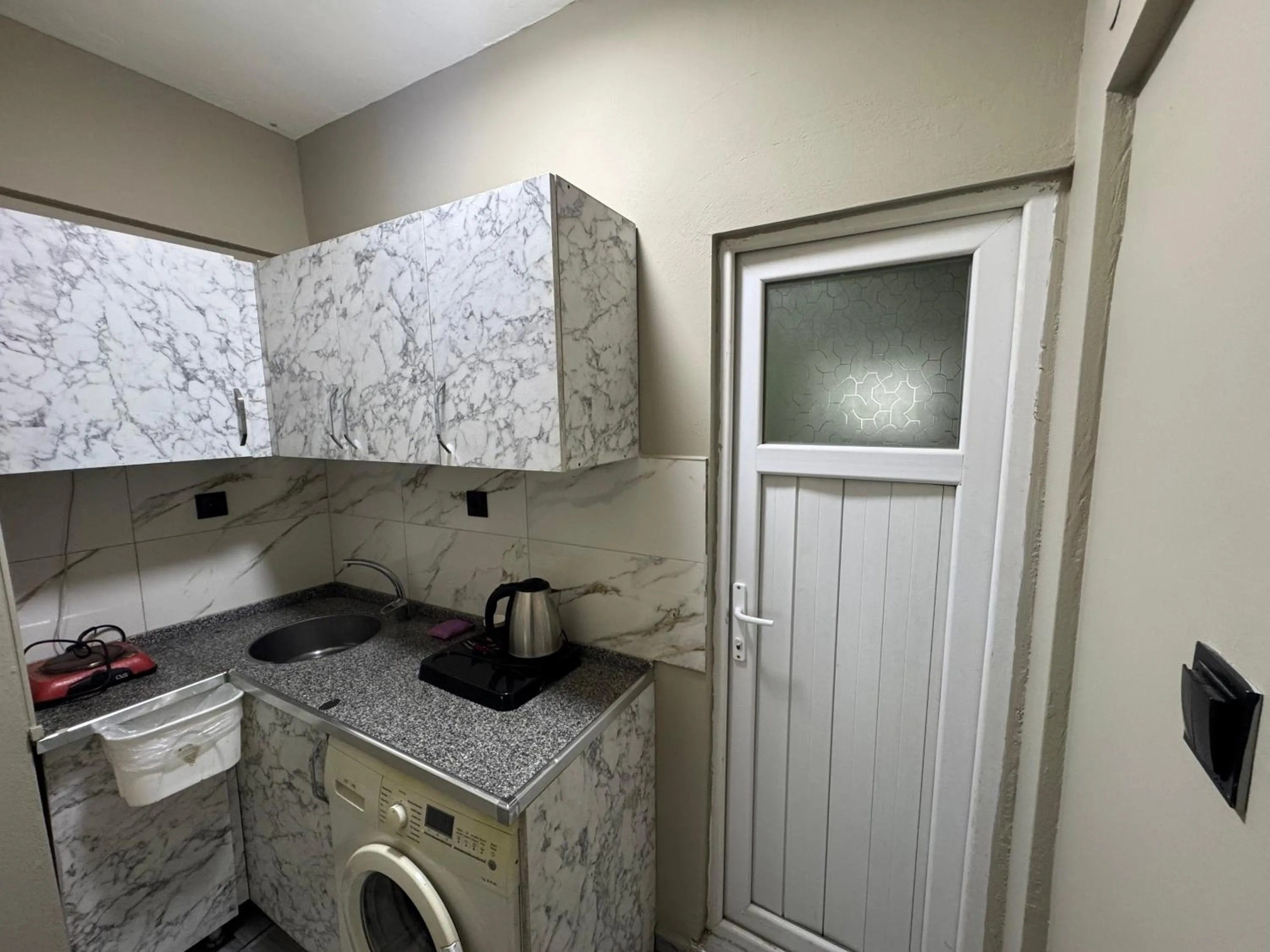 Kitchen or kitchenette in ERSOY EGE APART OTEL