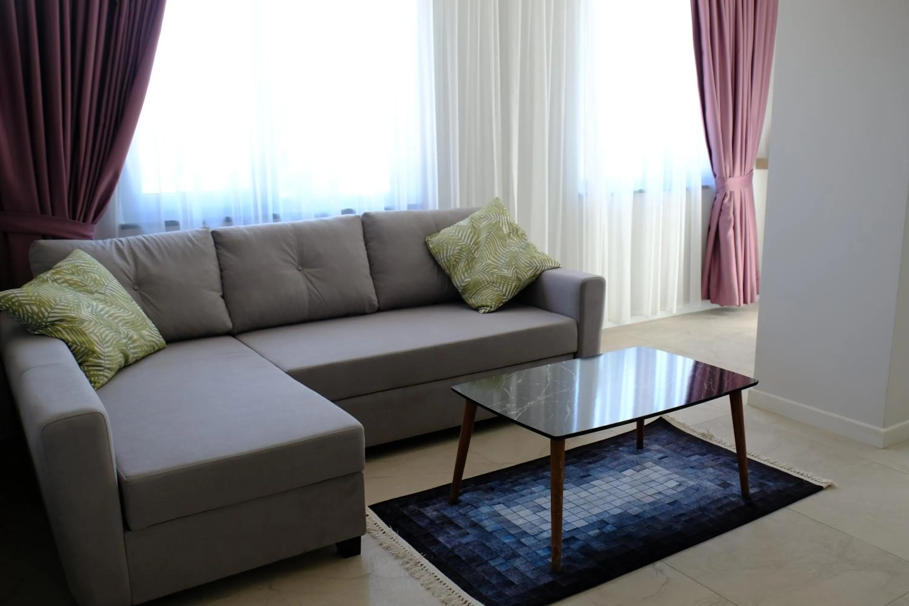 Living room in Vega Suites