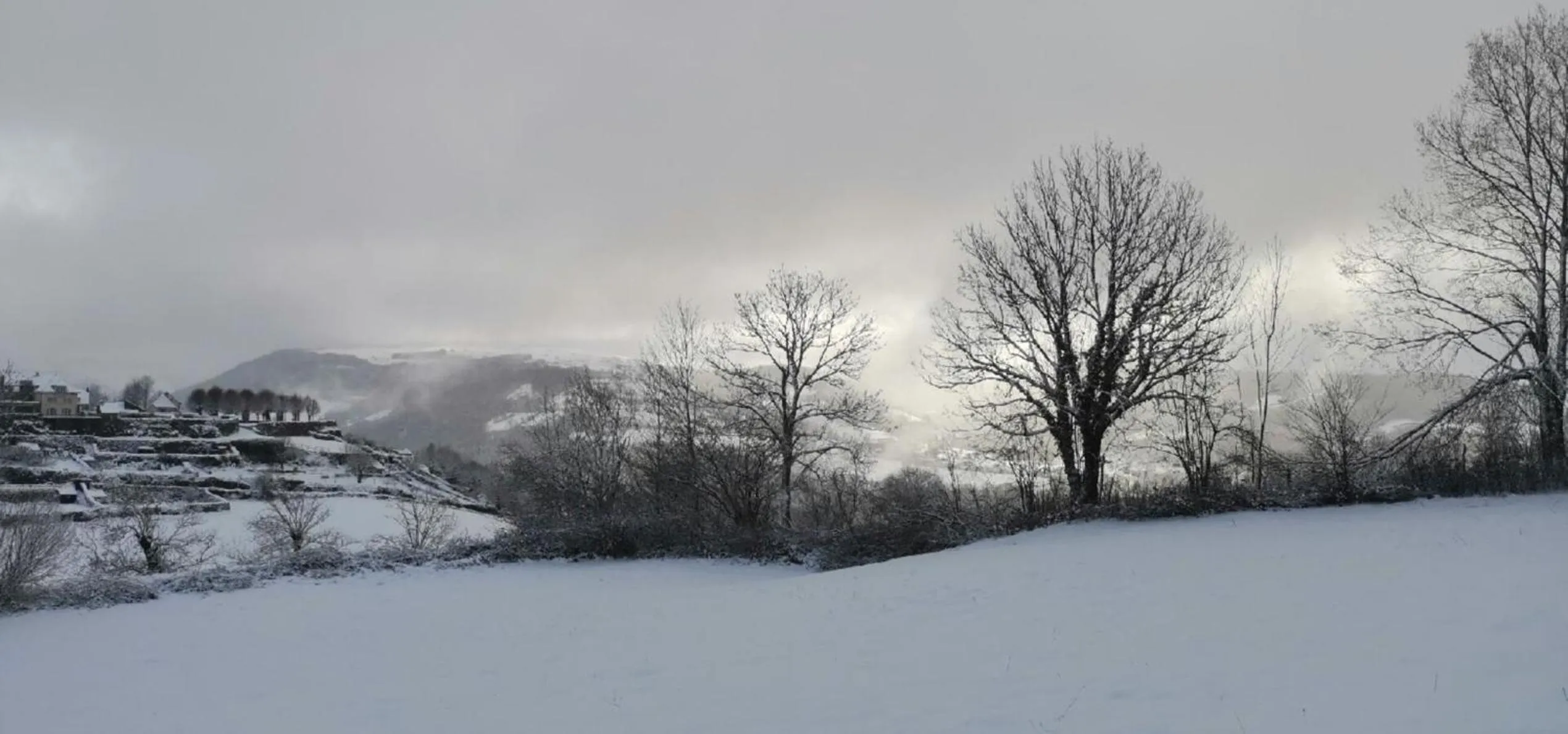 Winter in Maison d'Hôtes La Grange