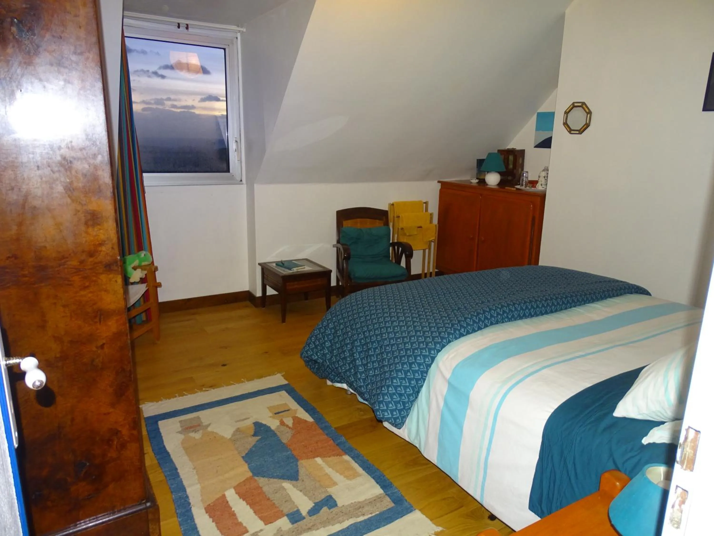 Photo of the whole room, Bed in Chambres d'hôtes de Kermerrien