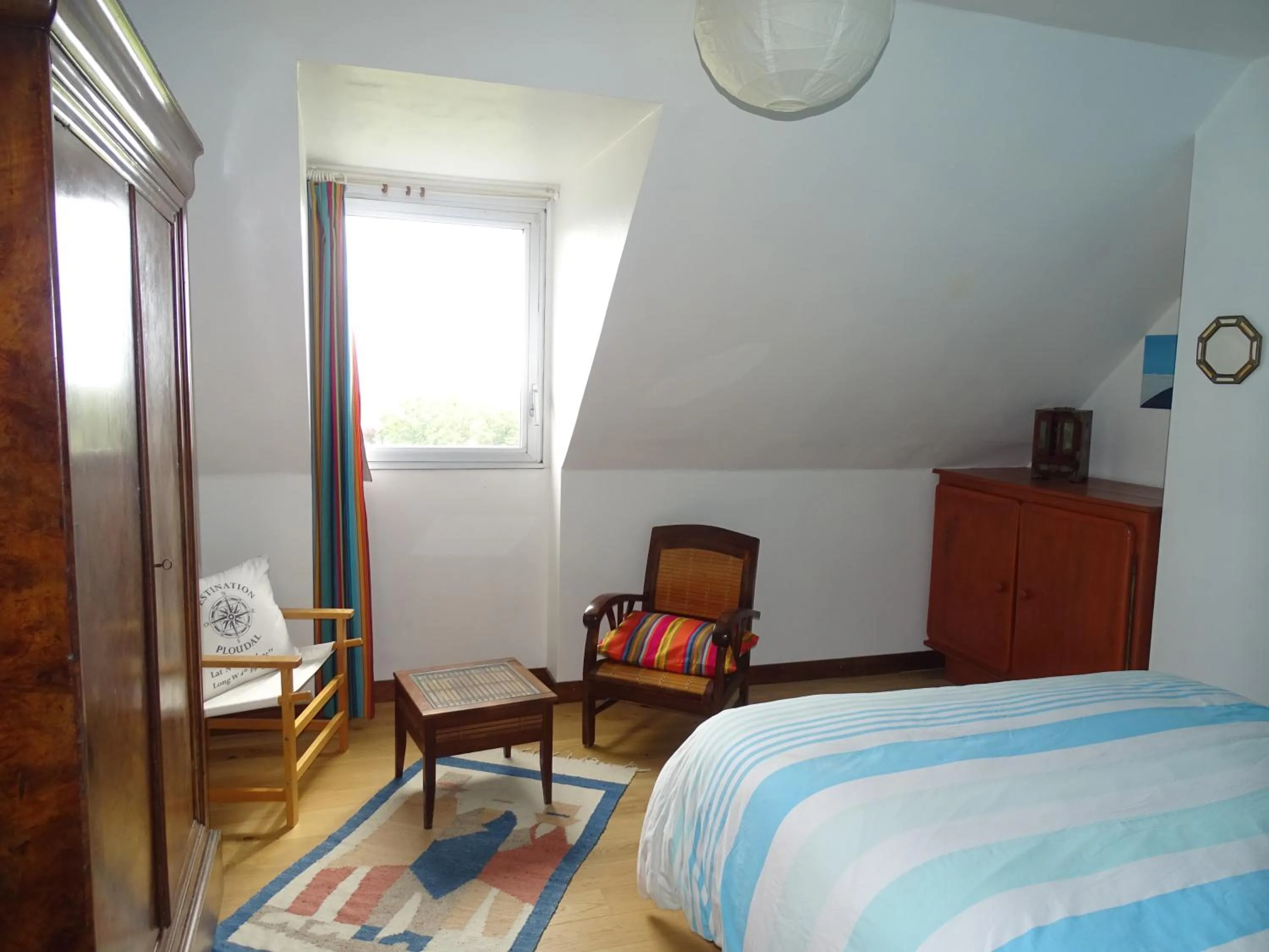 Photo of the whole room, Bed in Chambres d'hôtes de Kermerrien