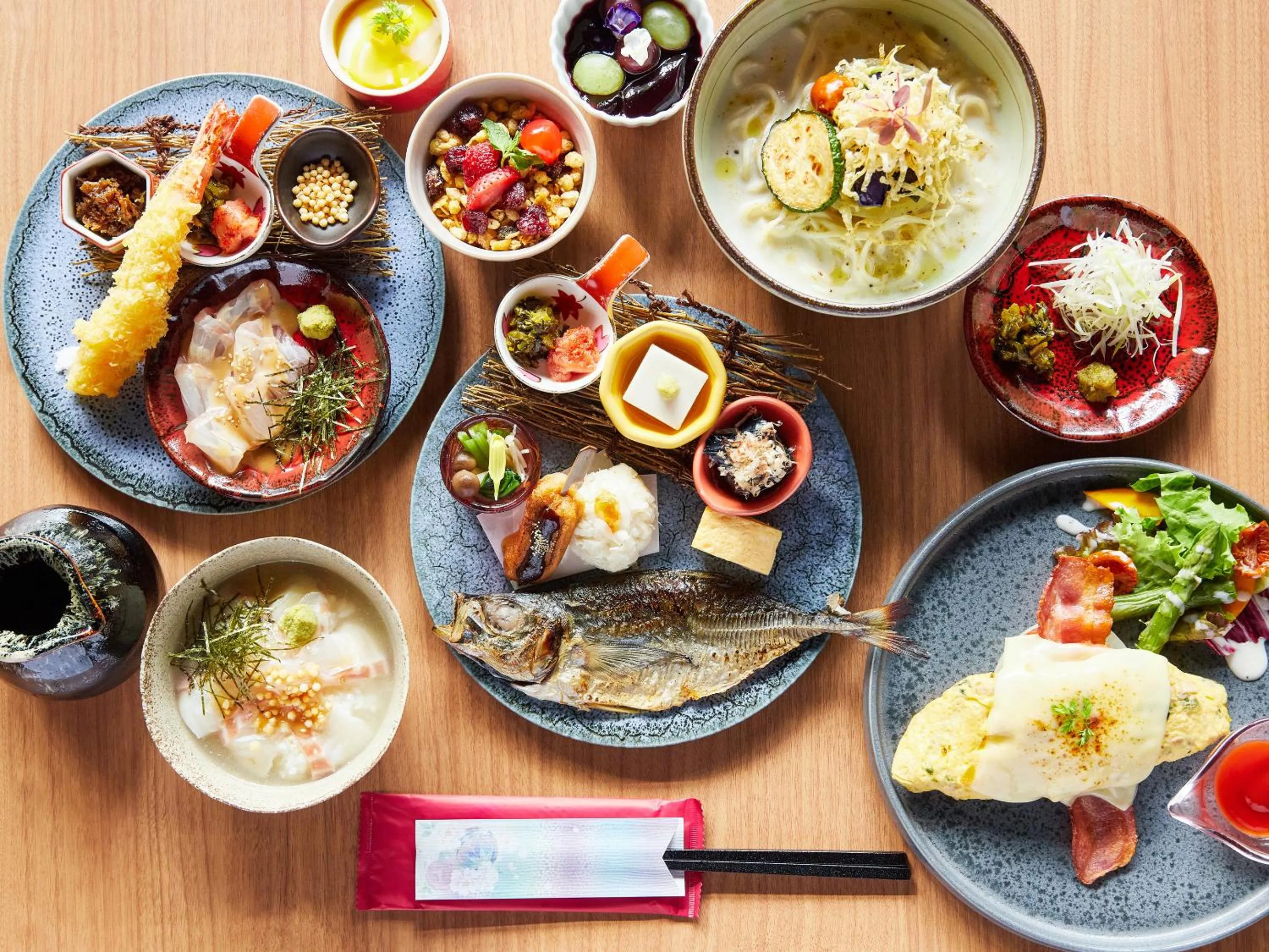 Breakfast in Mitsui Garden Hotel Kyoto Shinmachi Bettei