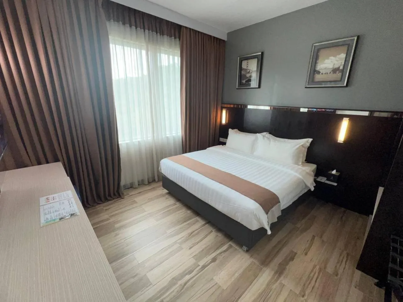 Bed in Dreamtel Kota Kinabalu