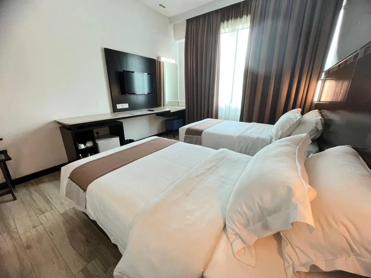 Bed in Dreamtel Kota Kinabalu