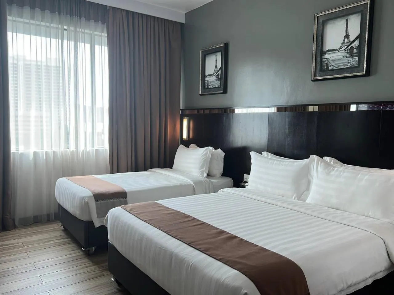 Bed in Dreamtel Kota Kinabalu