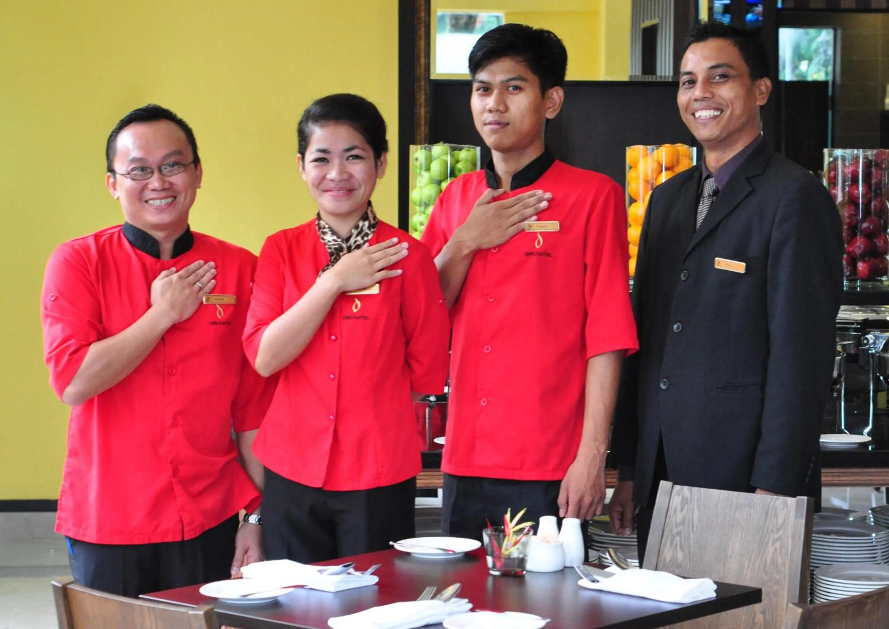 Staff in Dreamtel Kota Kinabalu