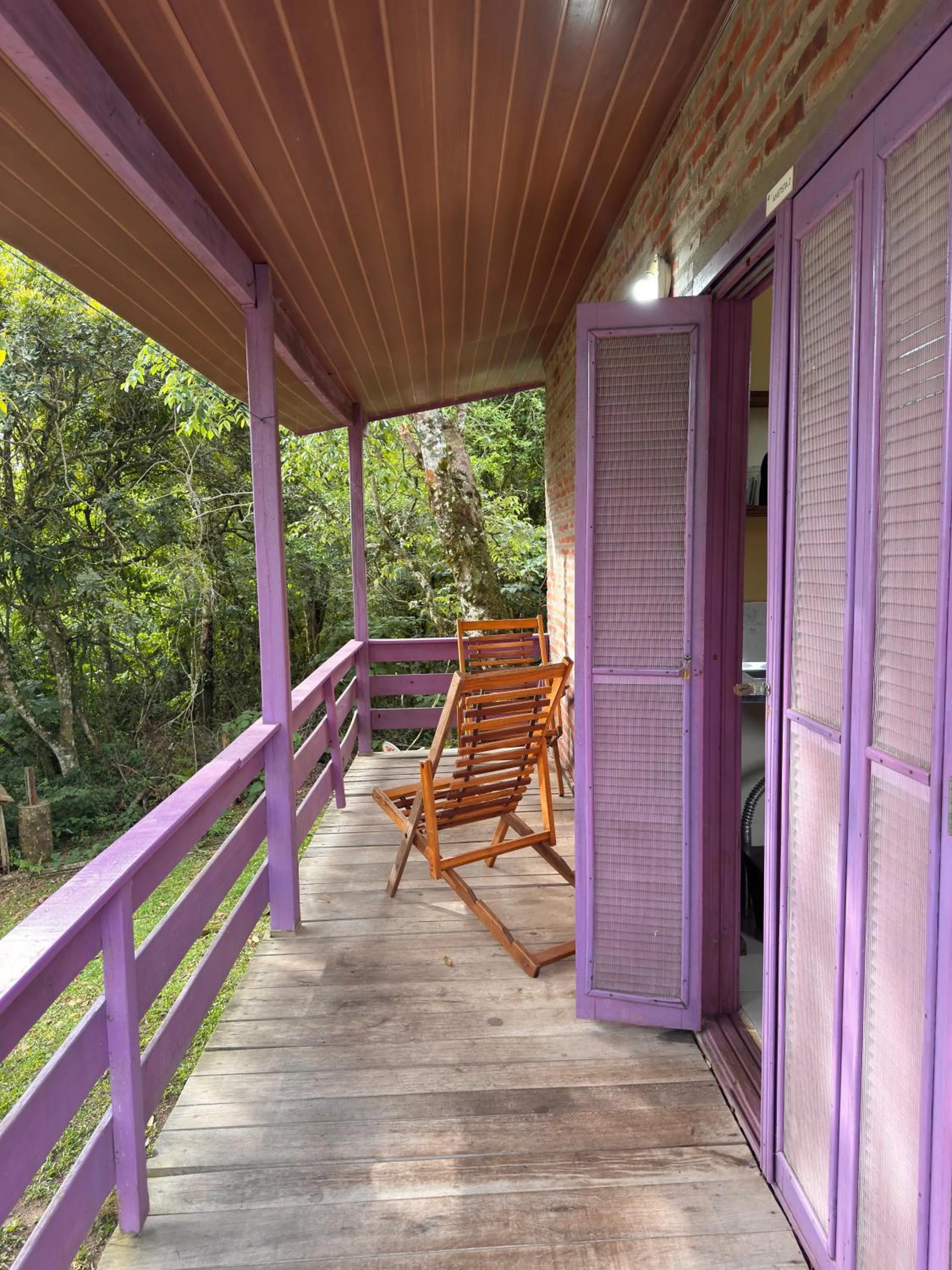 Patio in Pousada da Chacara