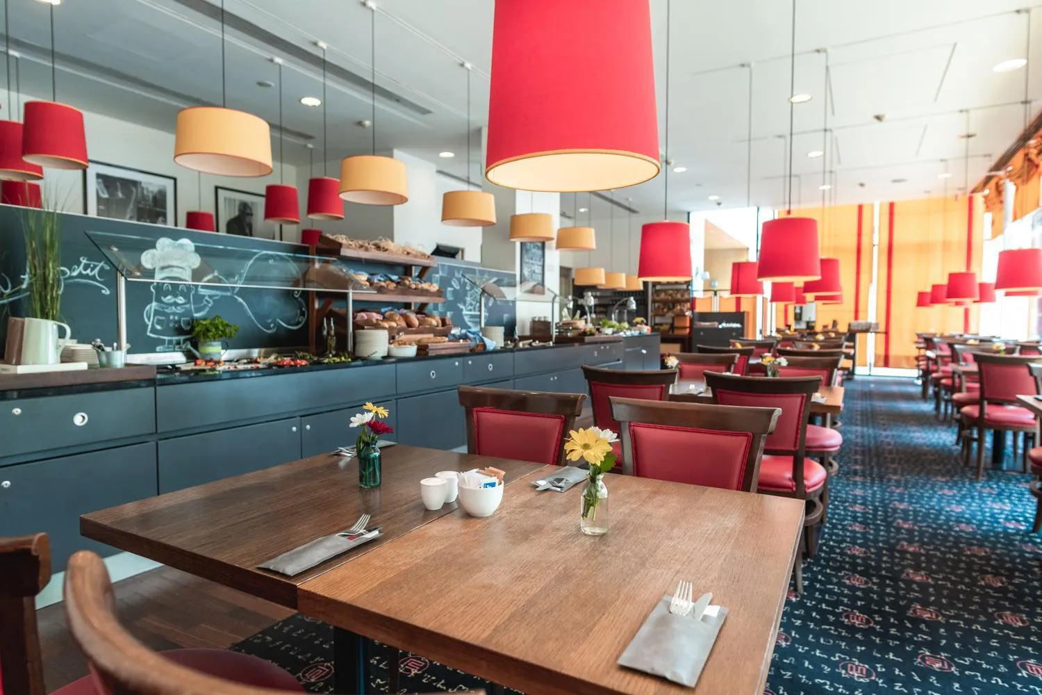 Buffet breakfast in OREA Hotel Angelo Praha