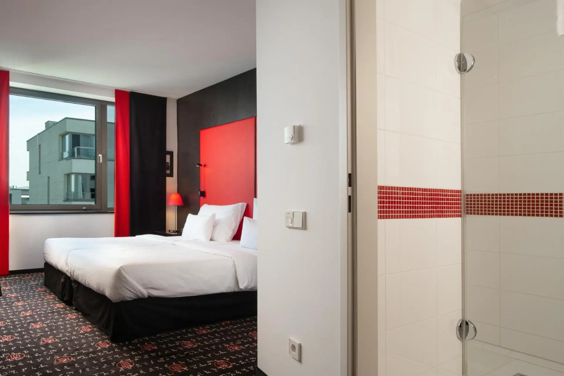 Photo of the whole room, Bed in OREA Hotel Angelo Praha