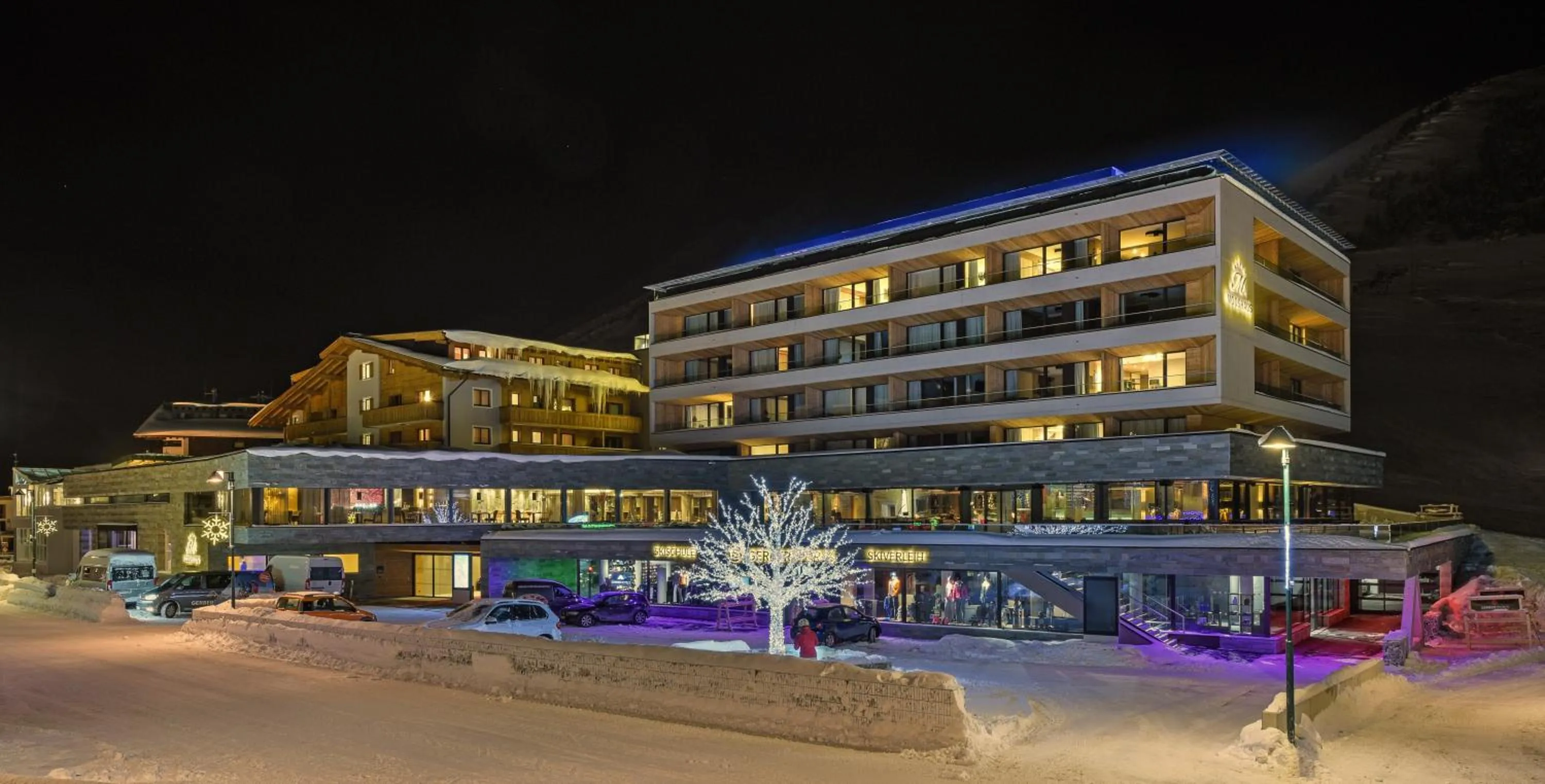 Facade/entrance in Mooshaus Winterresort