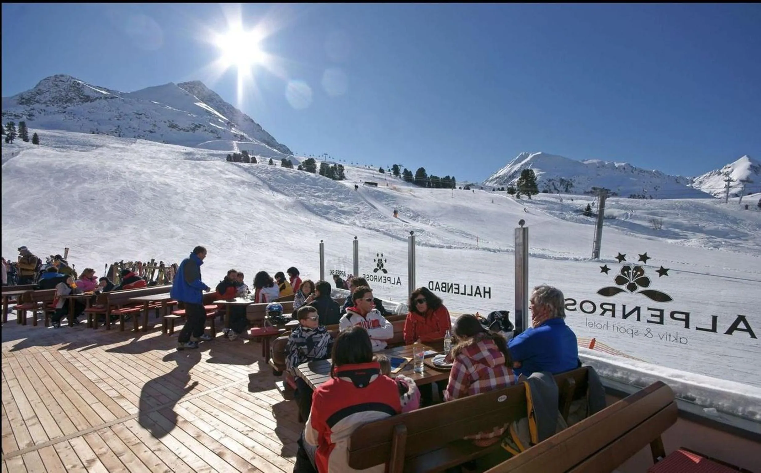 Balcony/Terrace in Hotel Alpenrose aktiv & sport