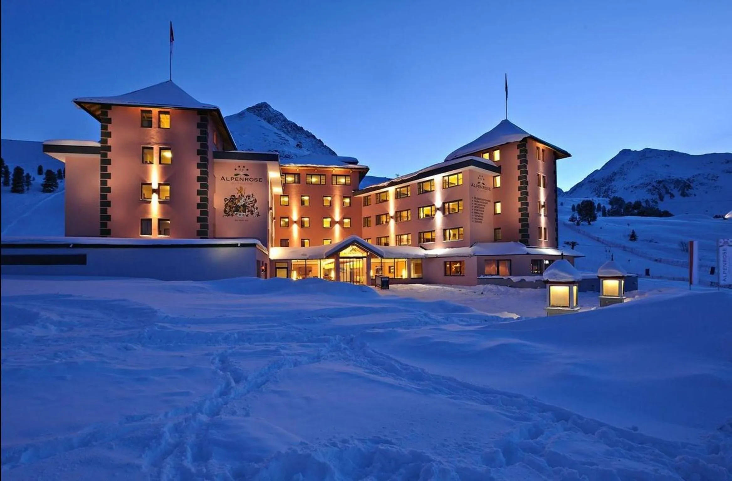 Facade/entrance in Hotel Alpenrose aktiv & sport