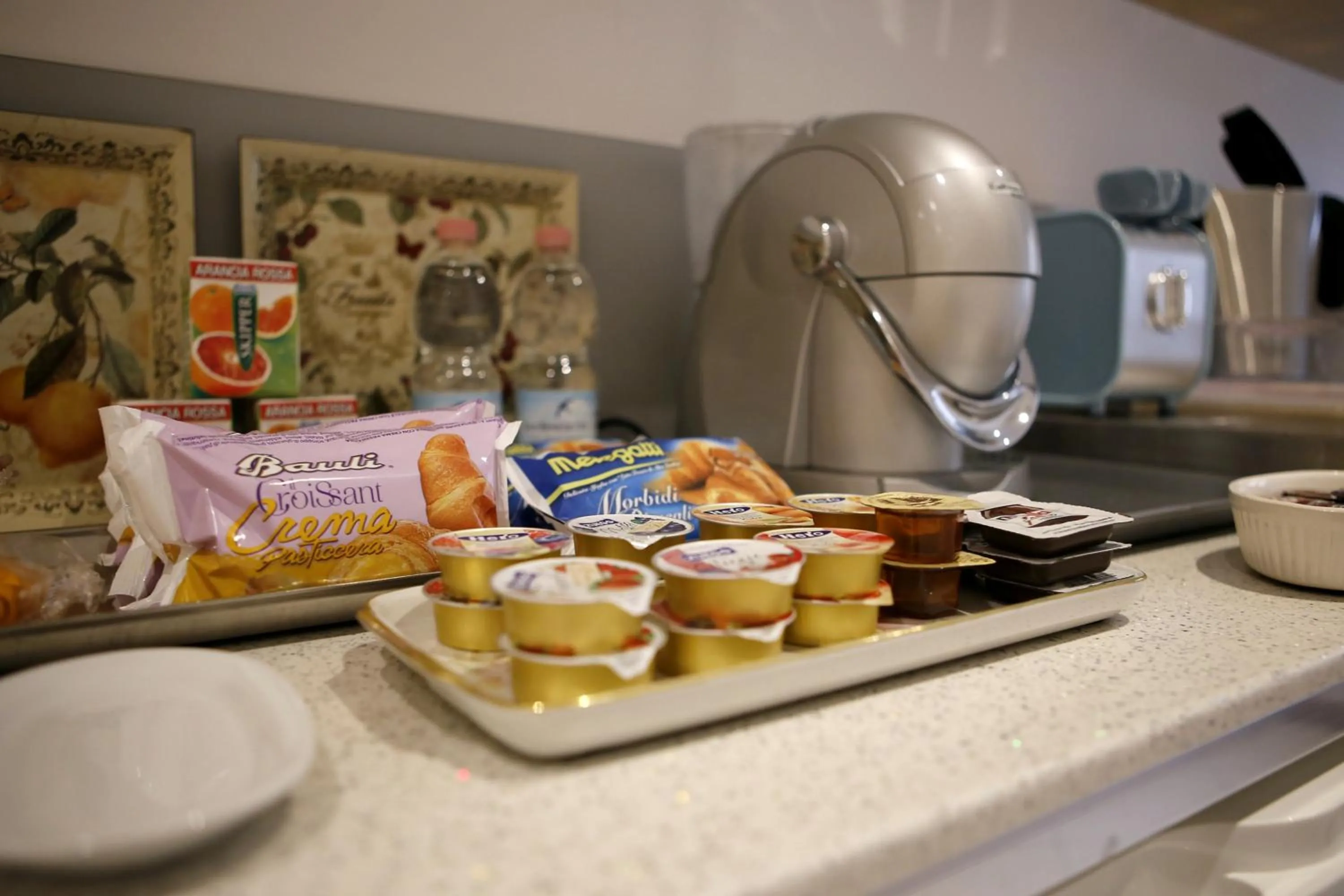 Food and drinks in B&B Il Sasso Antico